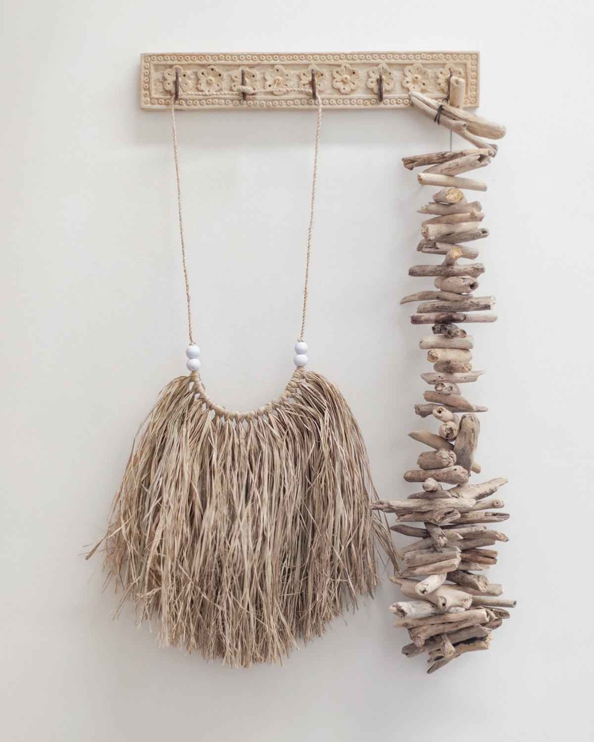 Sela | Raffia Wall Tassel Hanging