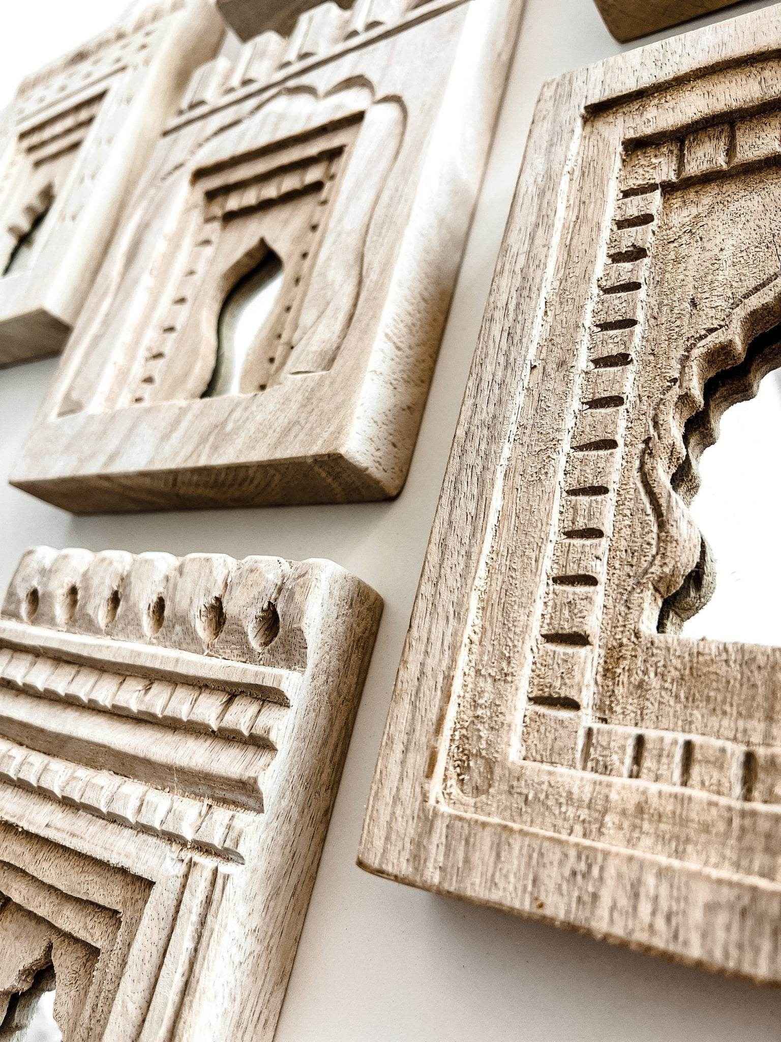Curated Indian Temple Mirror Sets