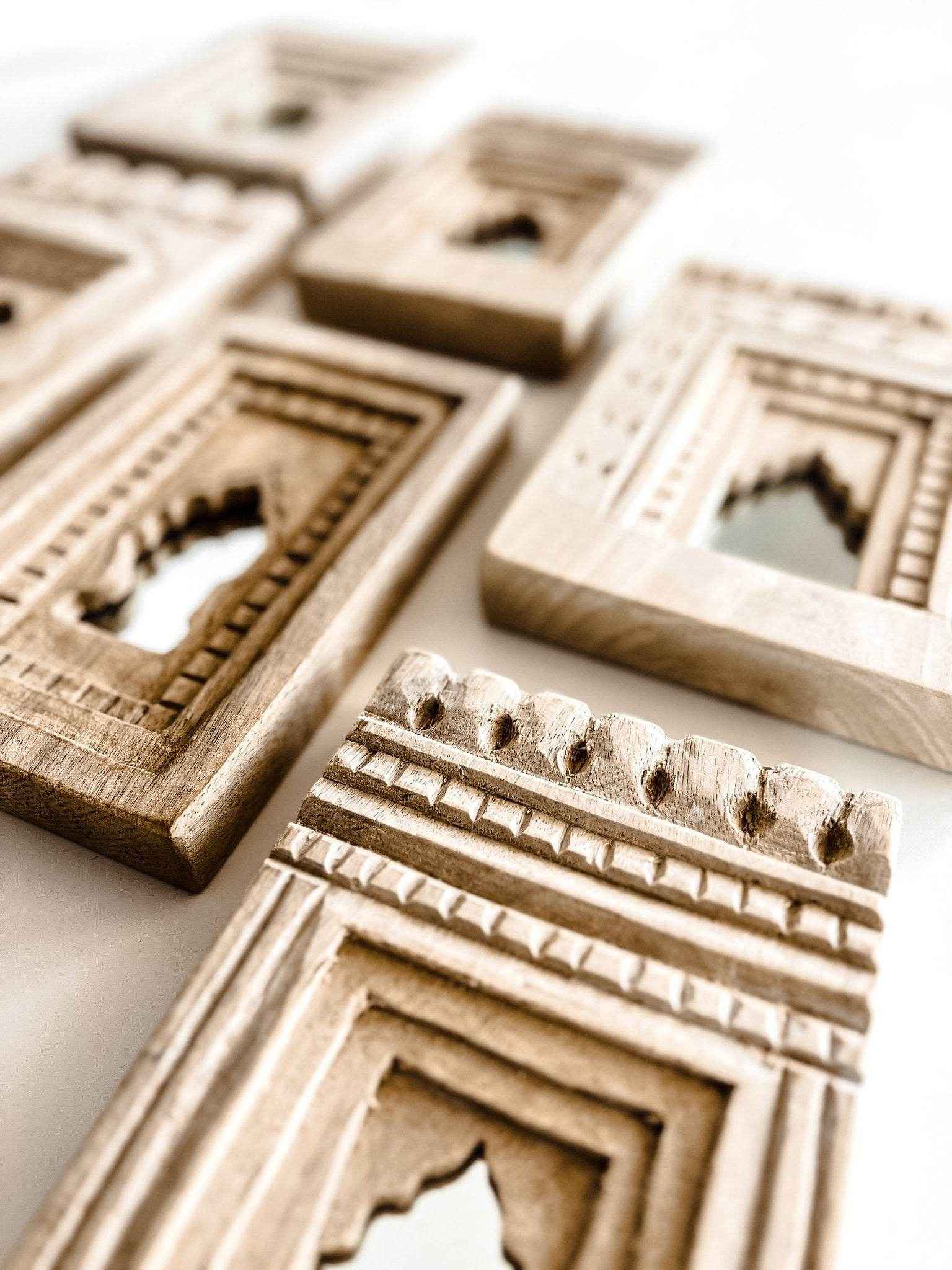 Curated Indian Temple Mirror Sets