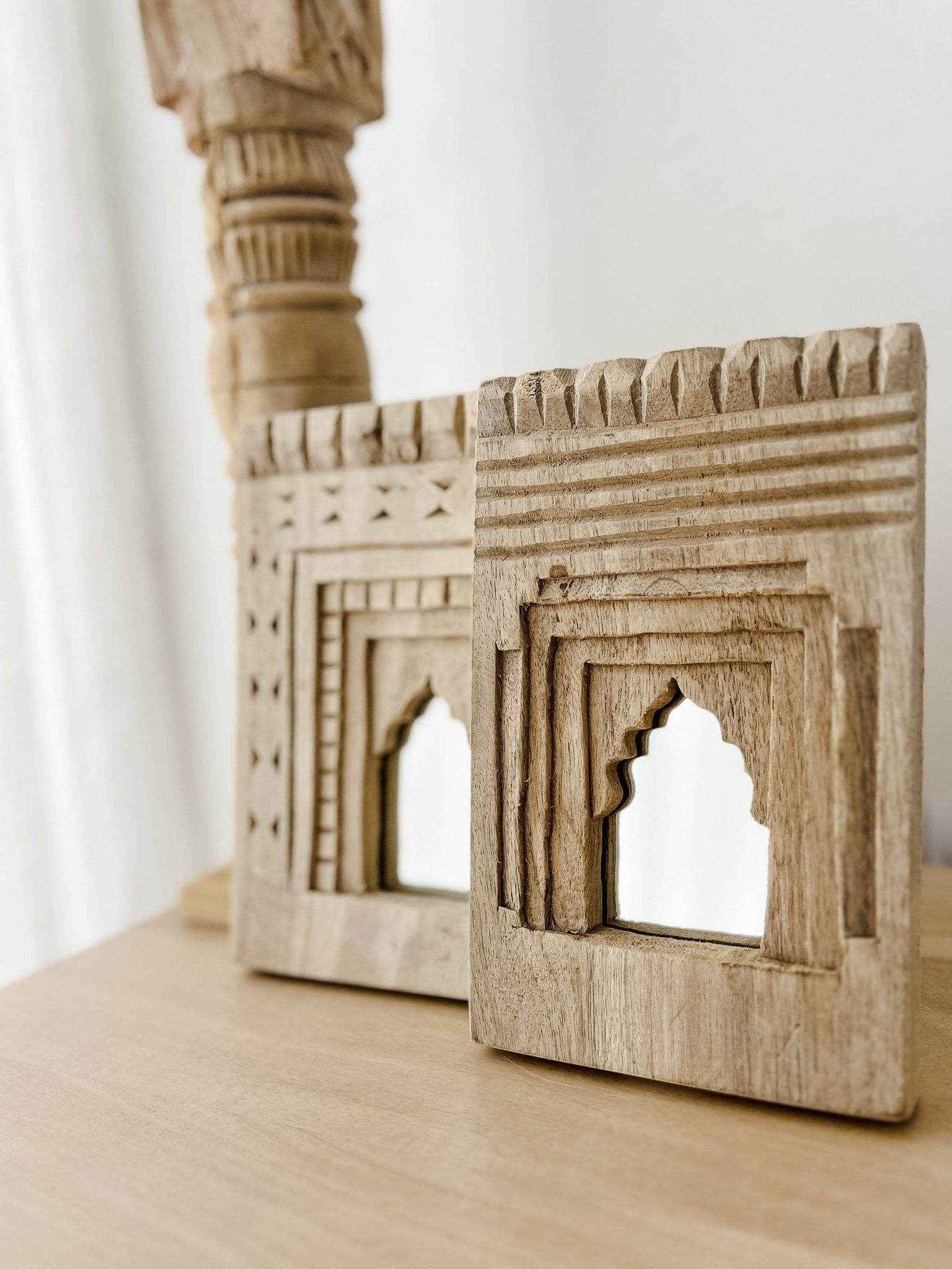Curated Indian Temple Mirror Sets