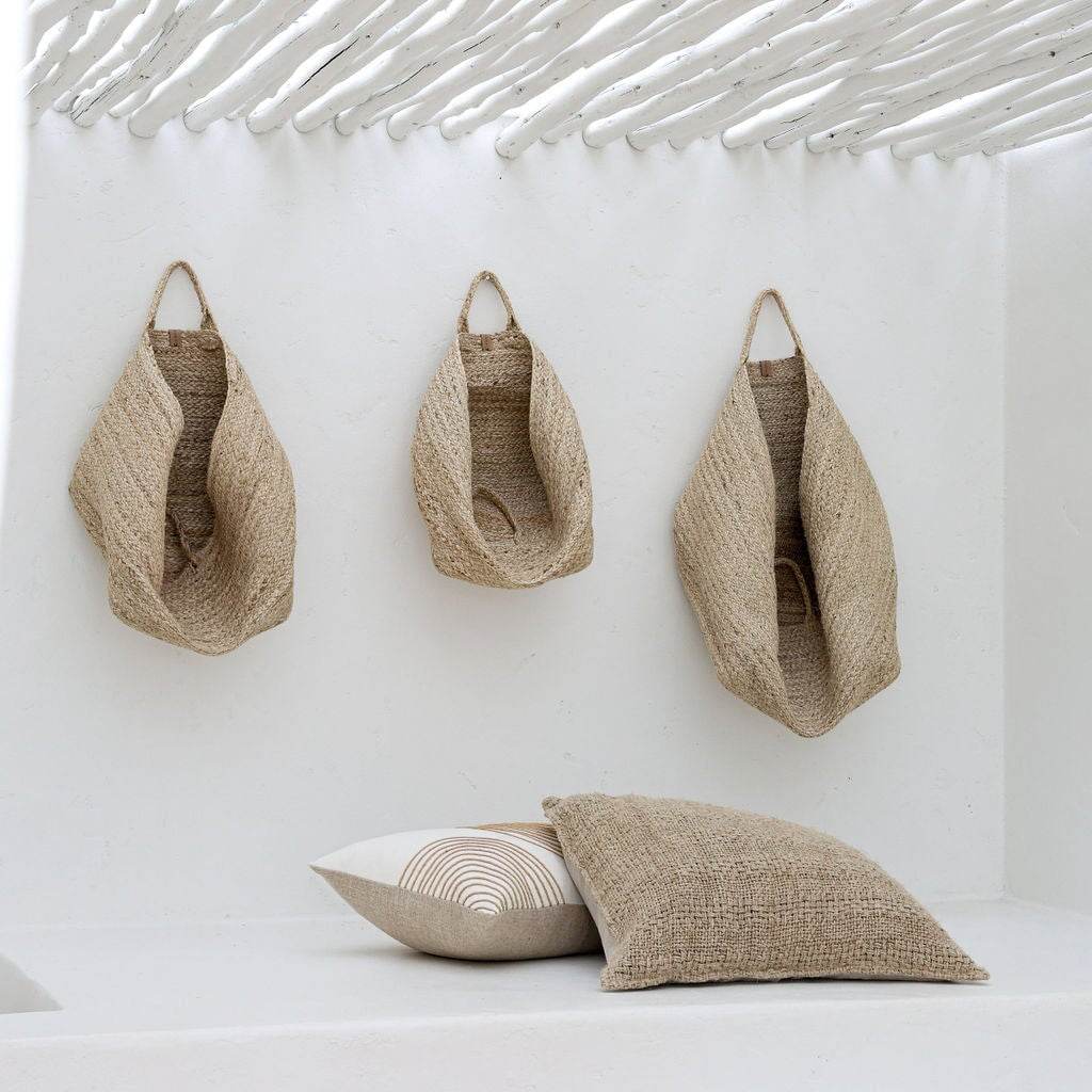 Square Jute Baskets | Natural - Wander & Wild Home