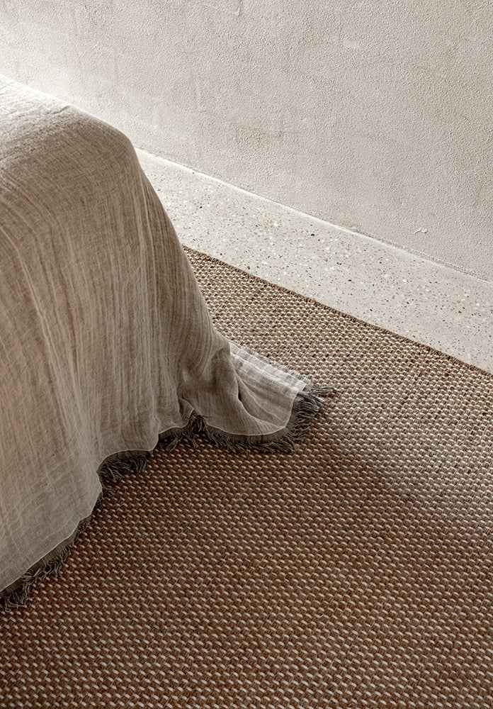 Steph and Gian Bark Rug | Walnut - Wander & Wild Home