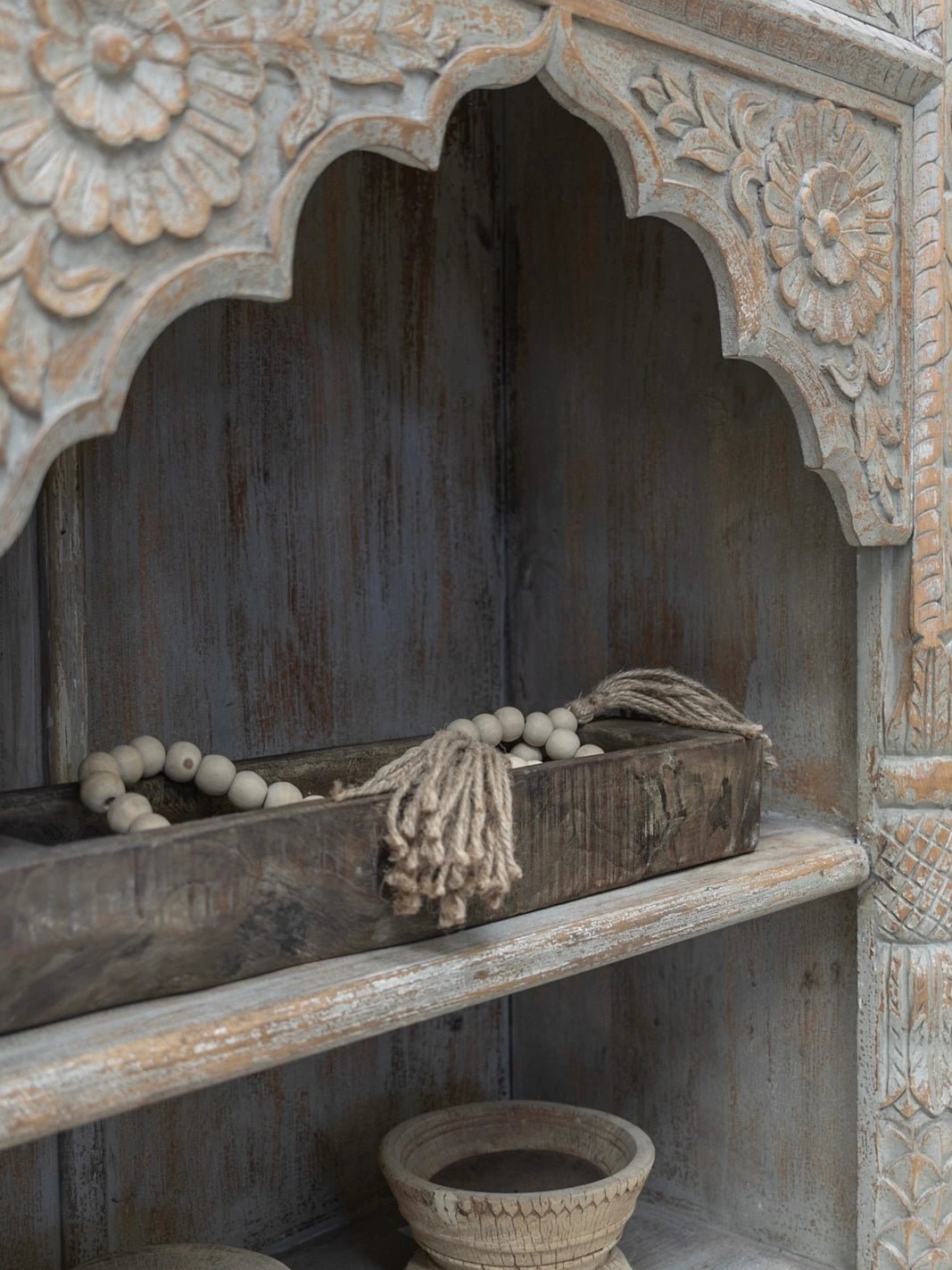 Tala | Timber Bead & Jute Garland - Wander & Wild Home