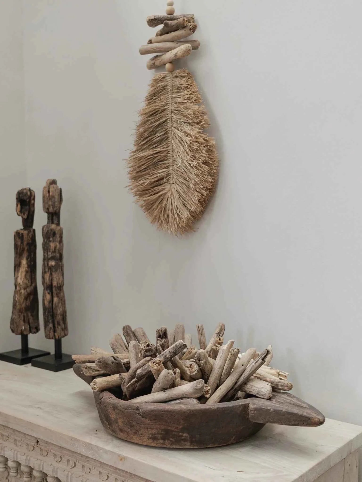 Taro | Natural Driftwood Garland