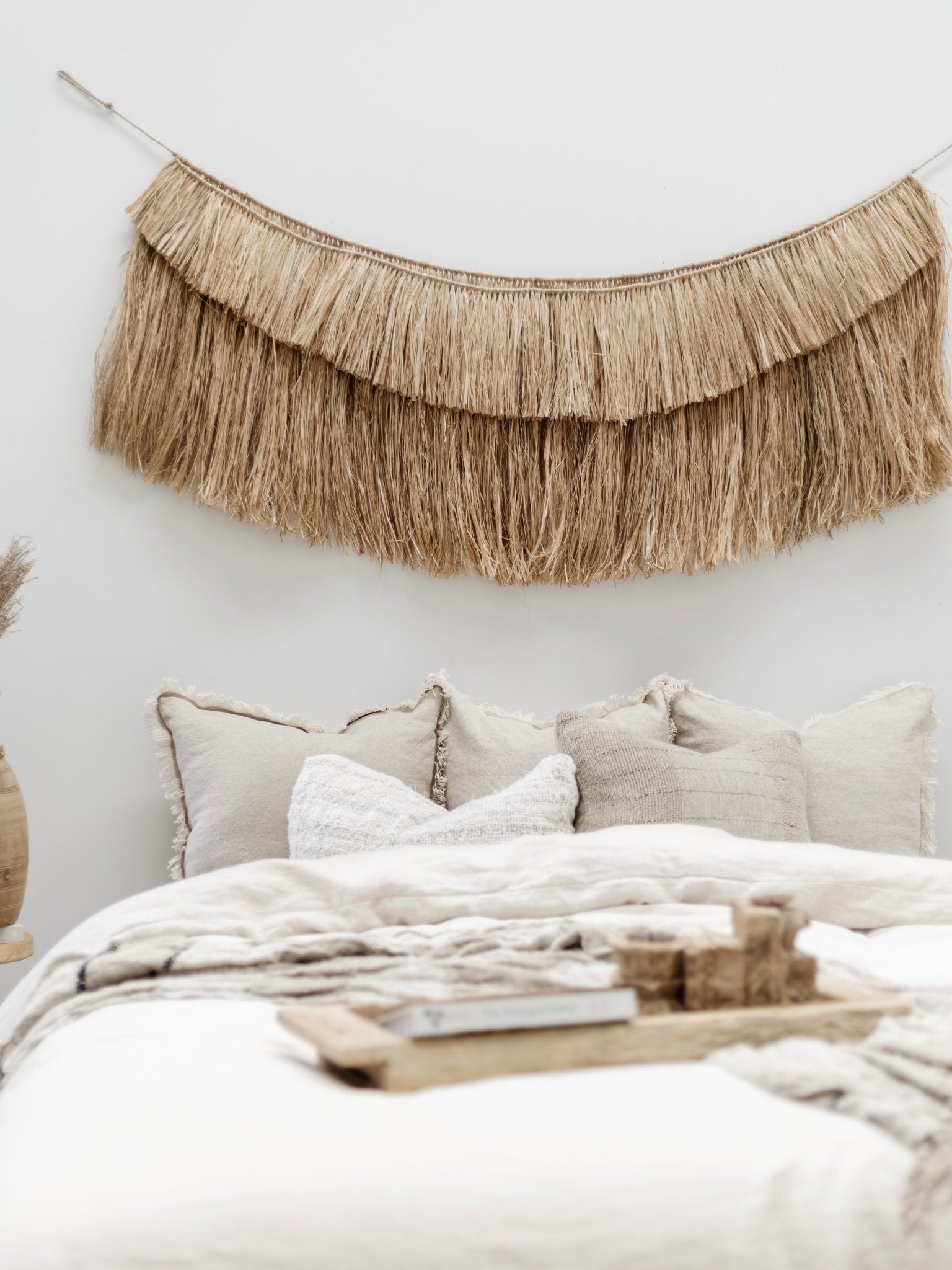 Tirai | Raffia Wall Hanging - Wander & Wild Home