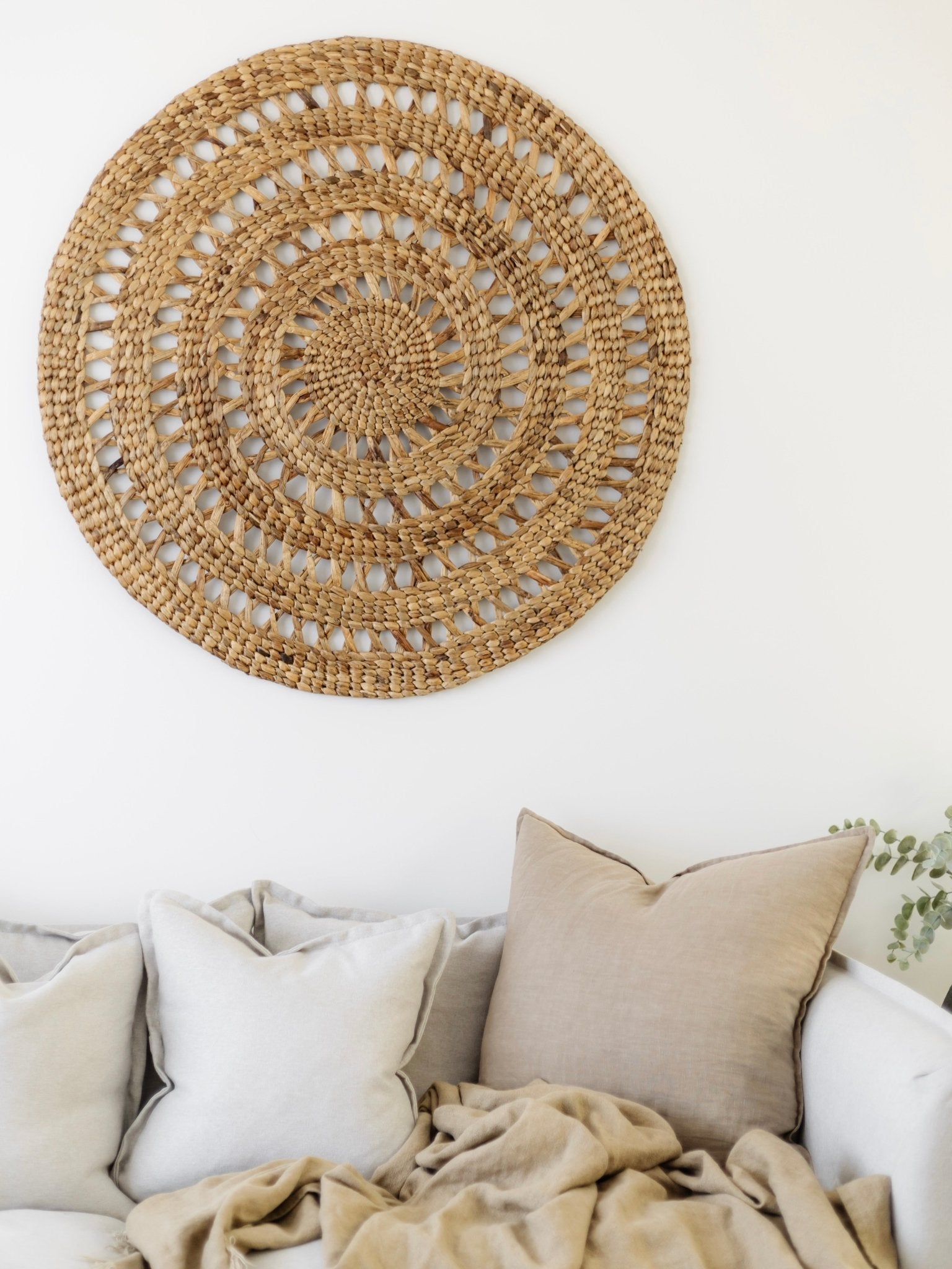 Tula | Woven Seagrass Wall Hanging - Wander & Wild Home