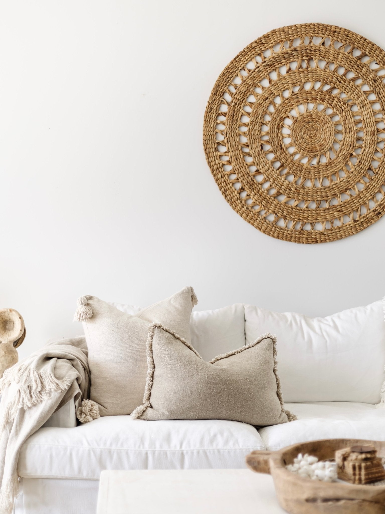Tula | Woven Seagrass Wall Hanging - Wander & Wild Home