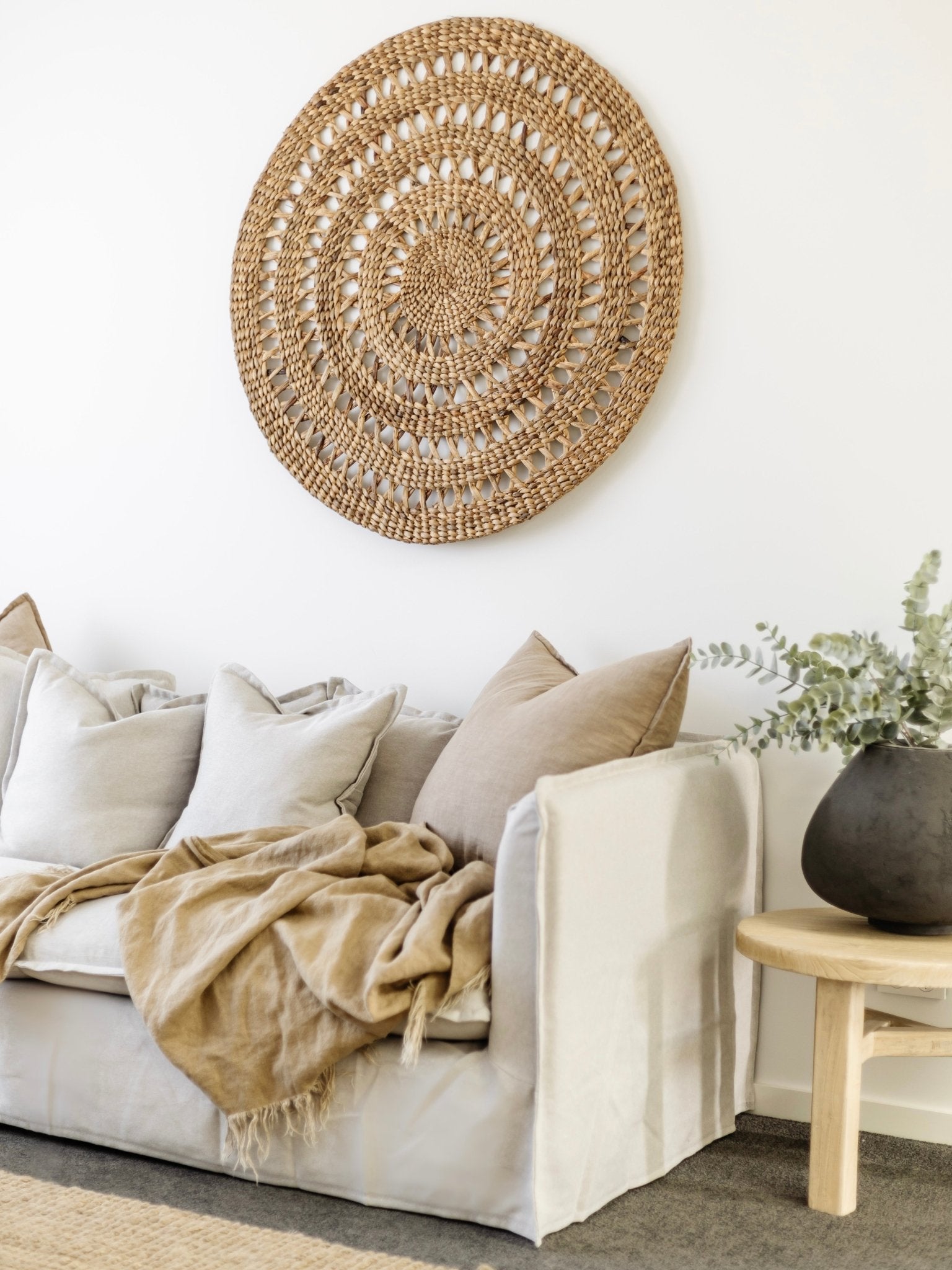 Tula | Woven Seagrass Wall Hanging - Wander & Wild Home