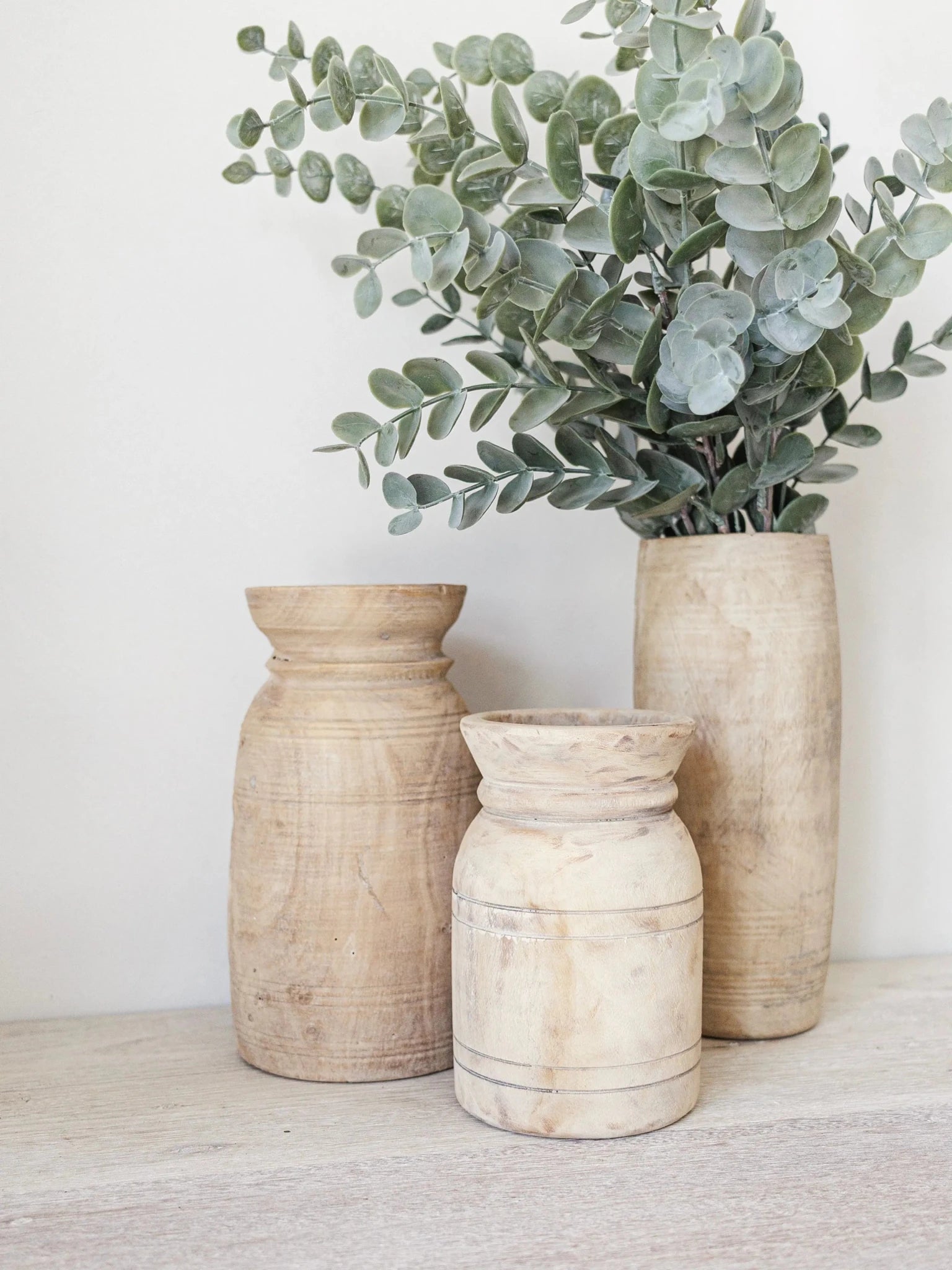 Vintage Indian Bottle Pot | Natural - Wander & Wild Home