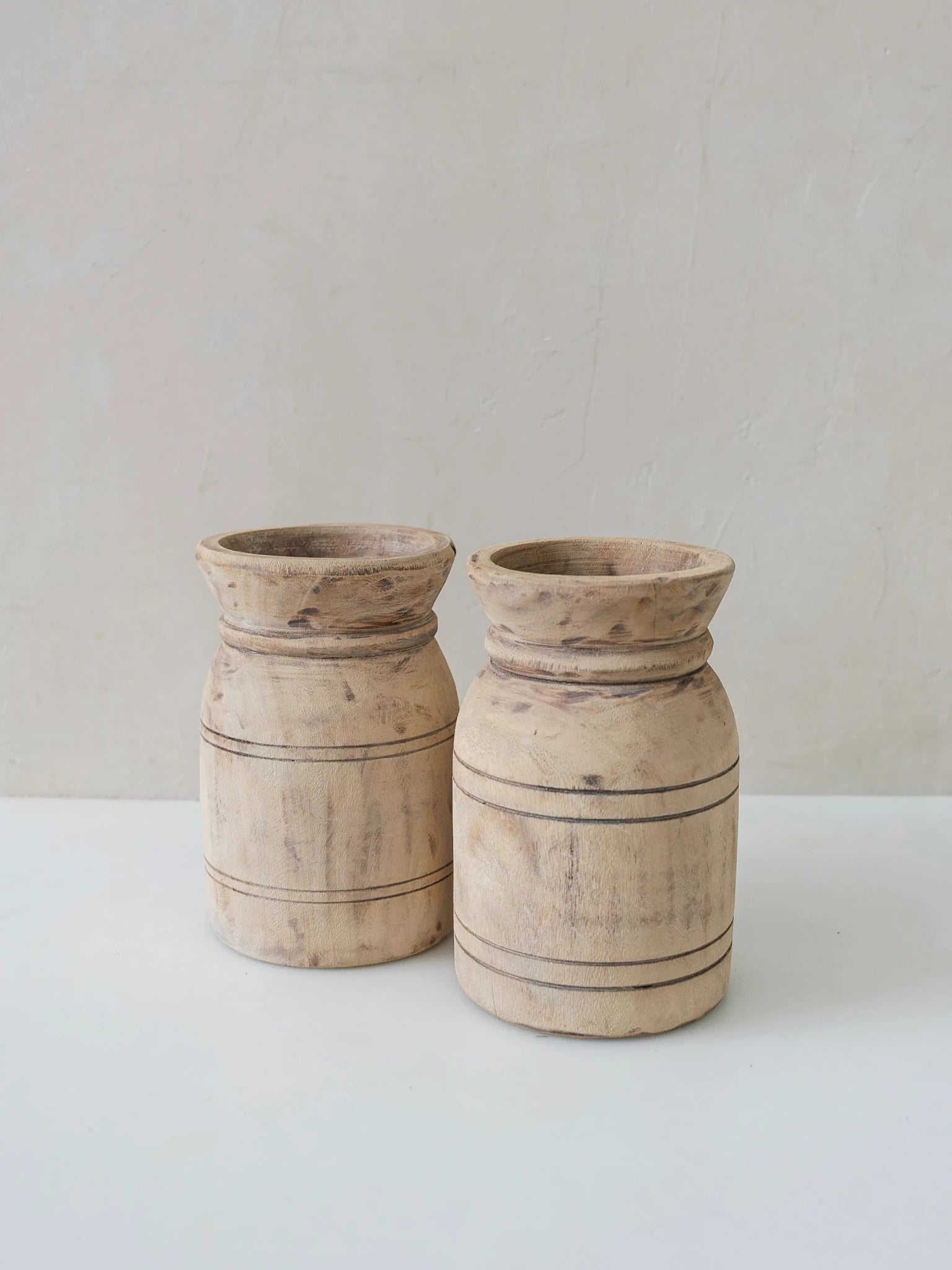 Vintage Indian Bottle Pot | Natural - Wander & Wild Home