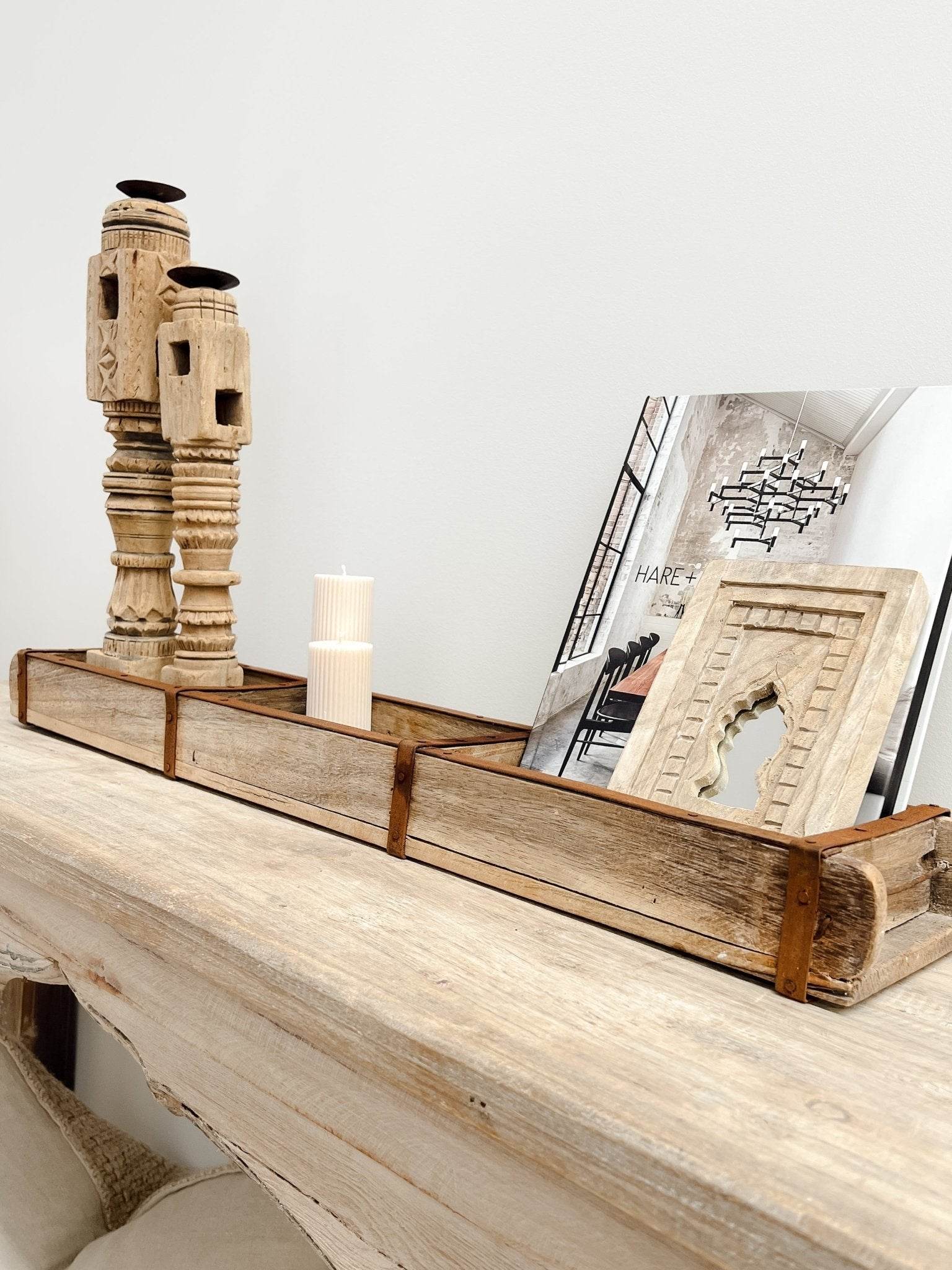 Vintage Indian Brick Moulds -Triple - Wander & Wild Home