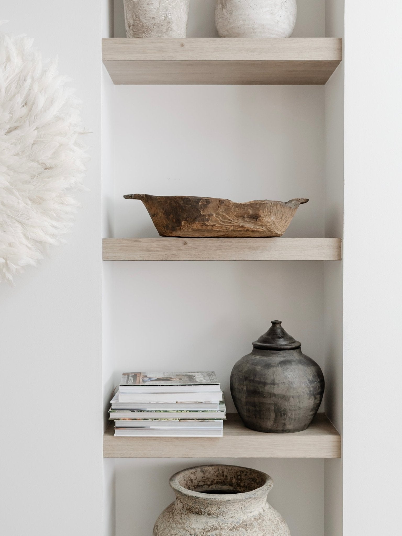 Vintage Indian Handled Parat Bowl - Rustic - Wander & Wild Home