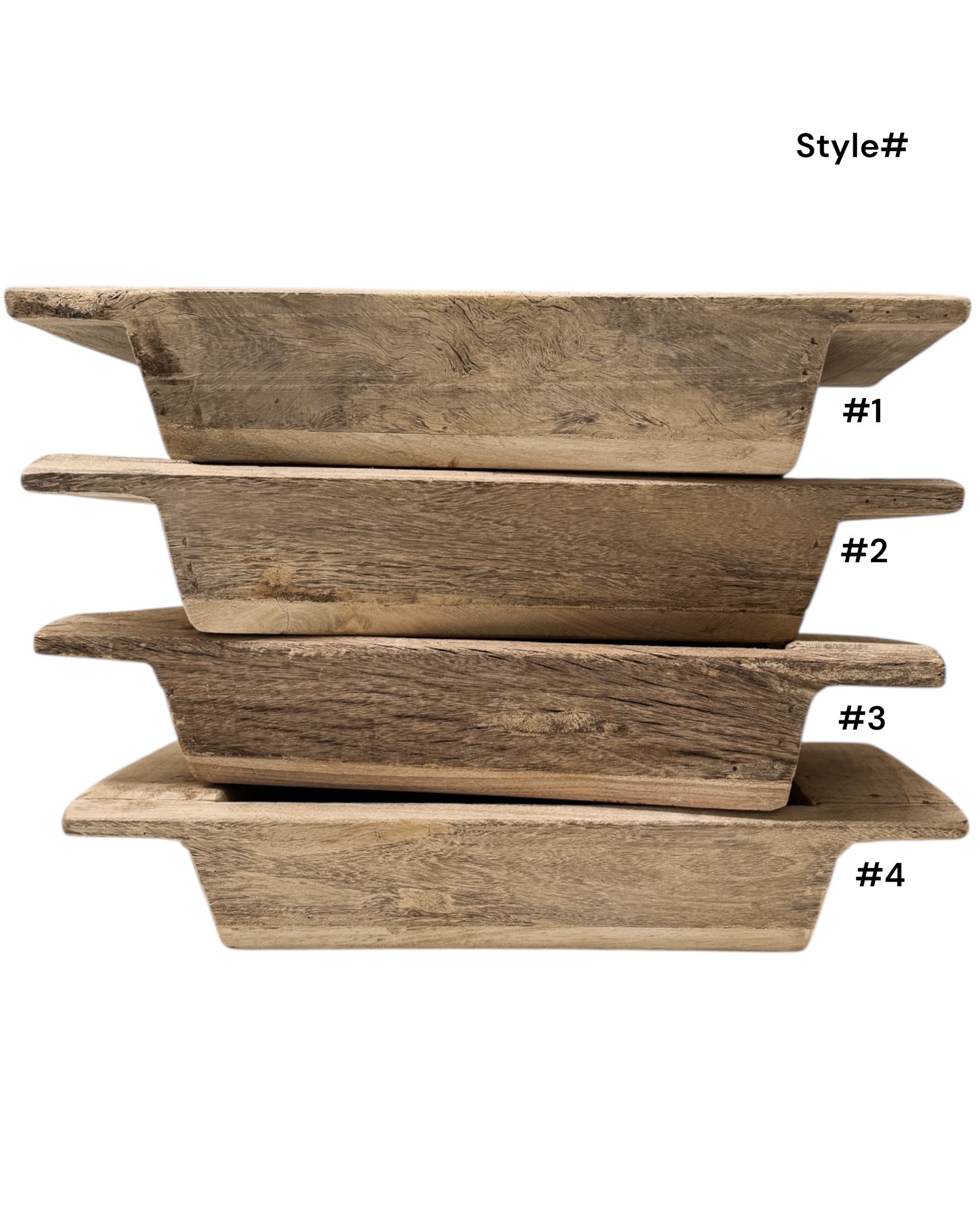 Vintage Indian Khaliya Wooden Tray - Standard - Wander & Wild Home