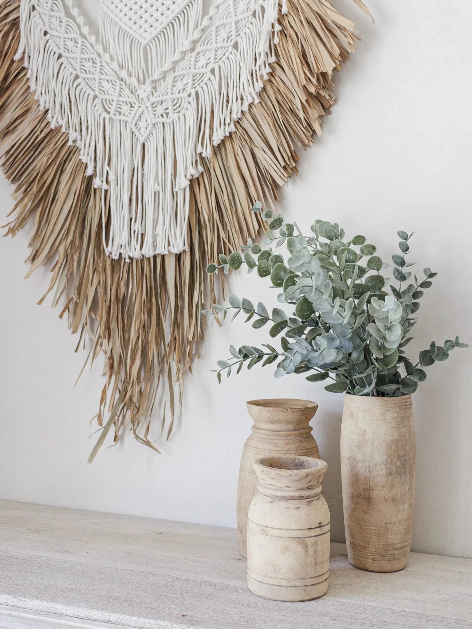 Vintage Indian Milk Pots | Natural - Wander & Wild Home