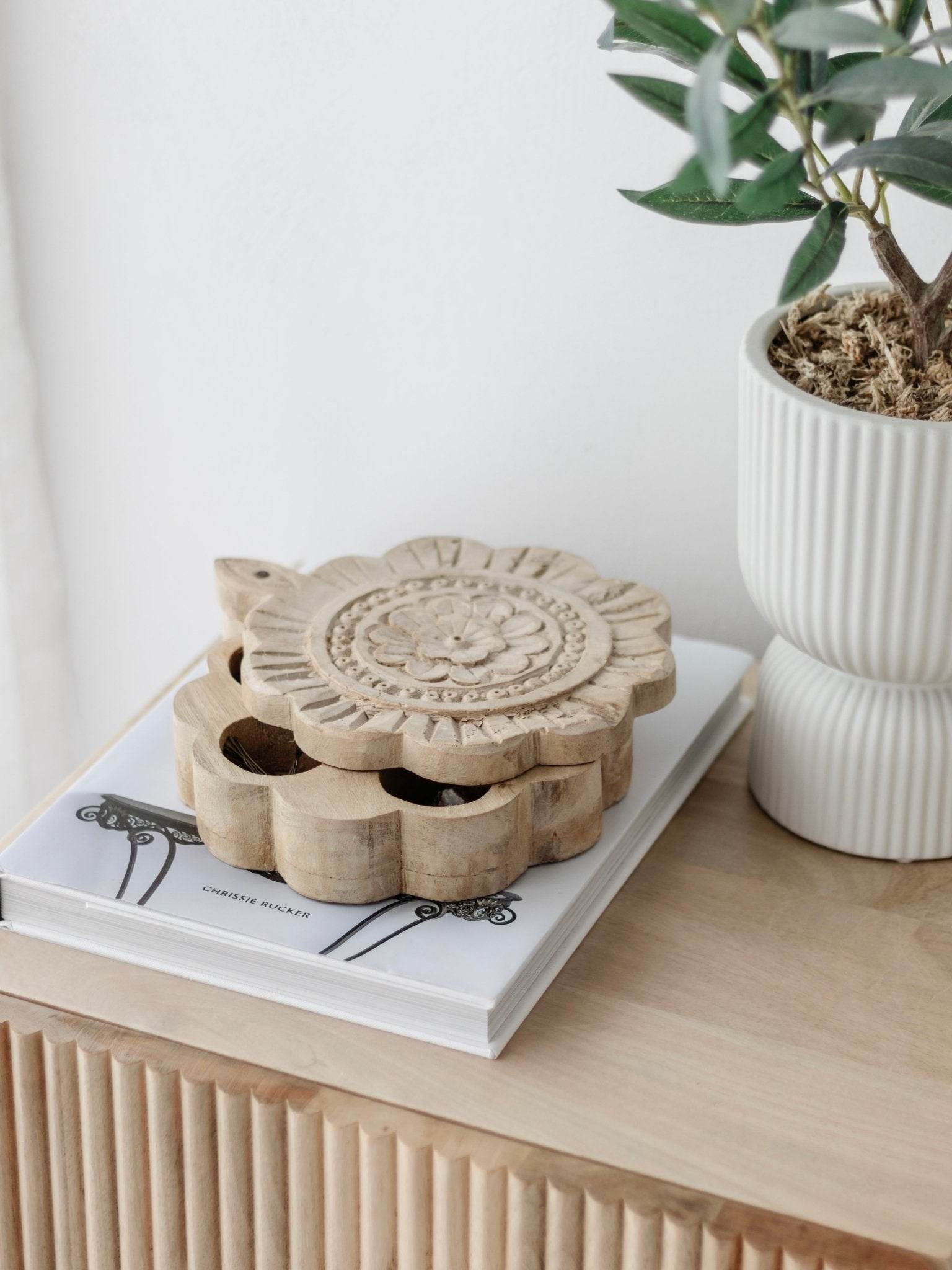 Vintage Indian Spice Box - Wander & Wild Home