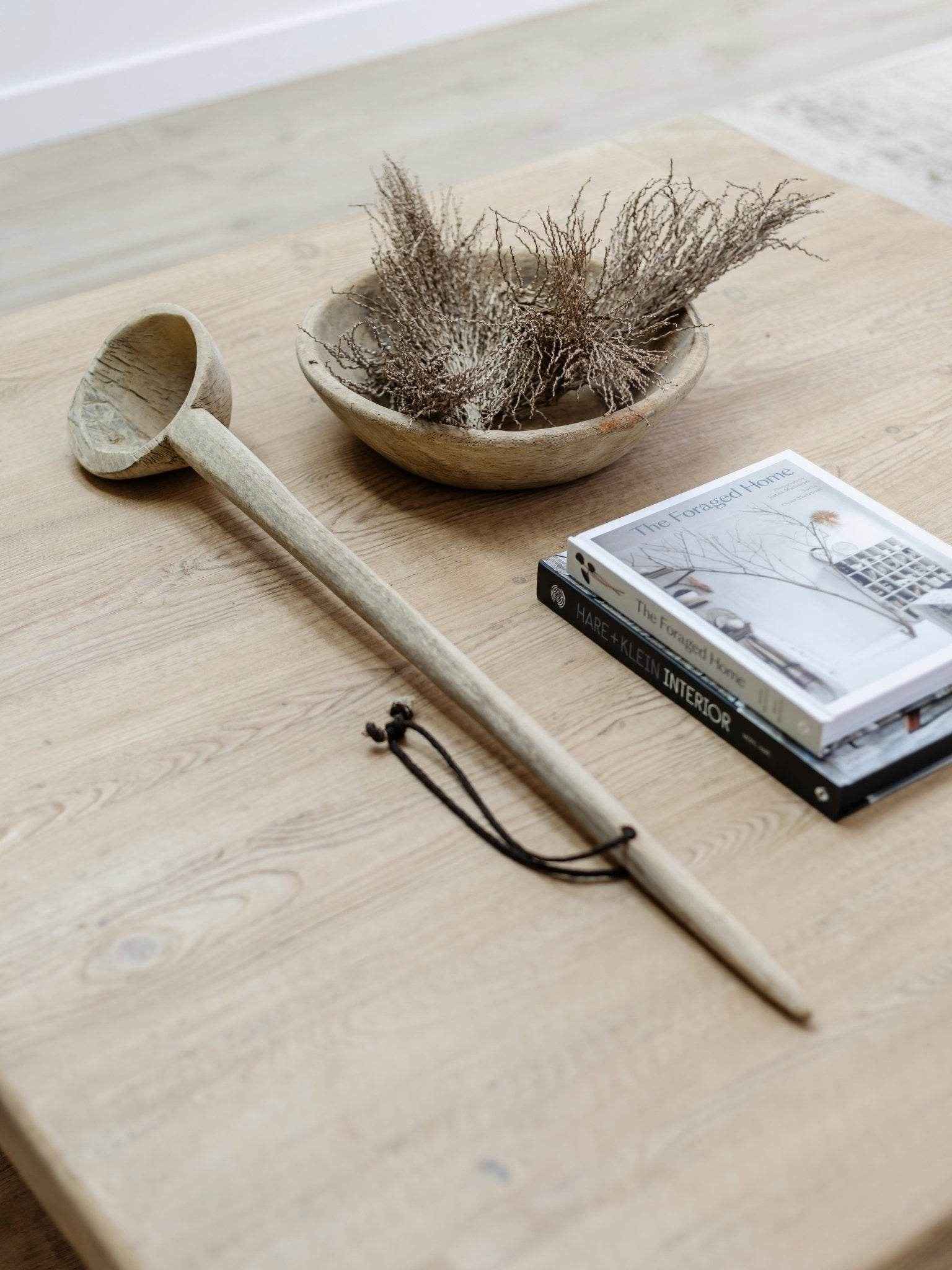 Vintage Indian Teak Spoon