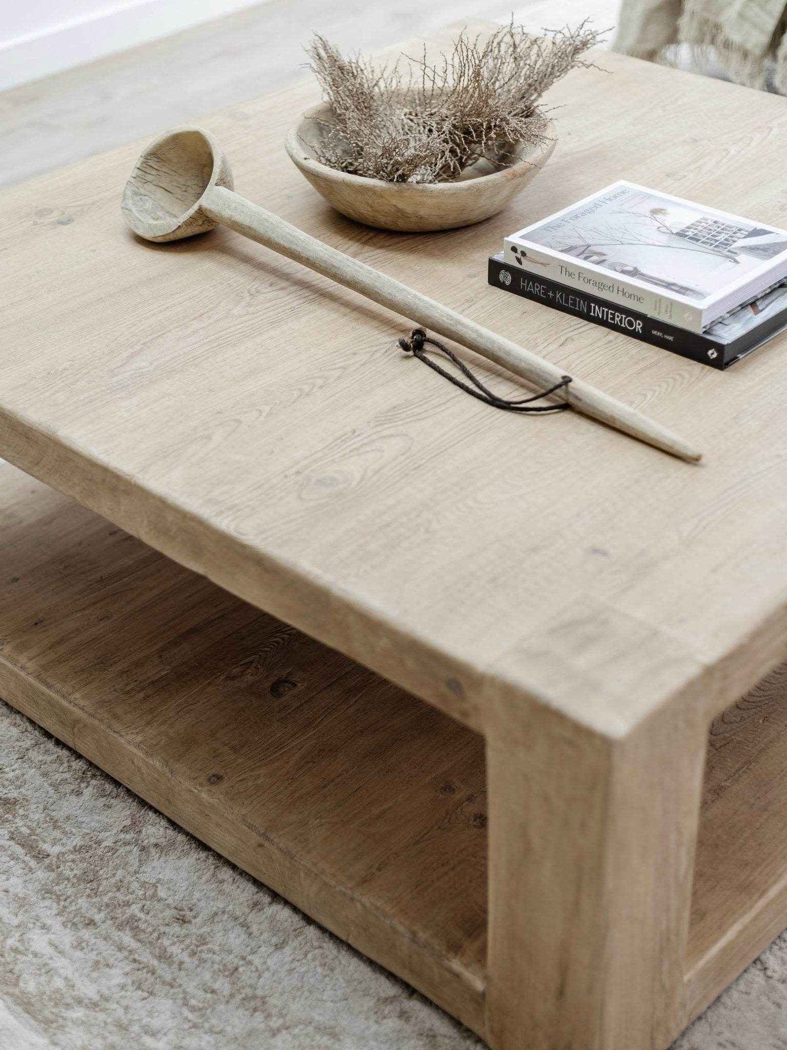 Vintage Indian Teak Spoon