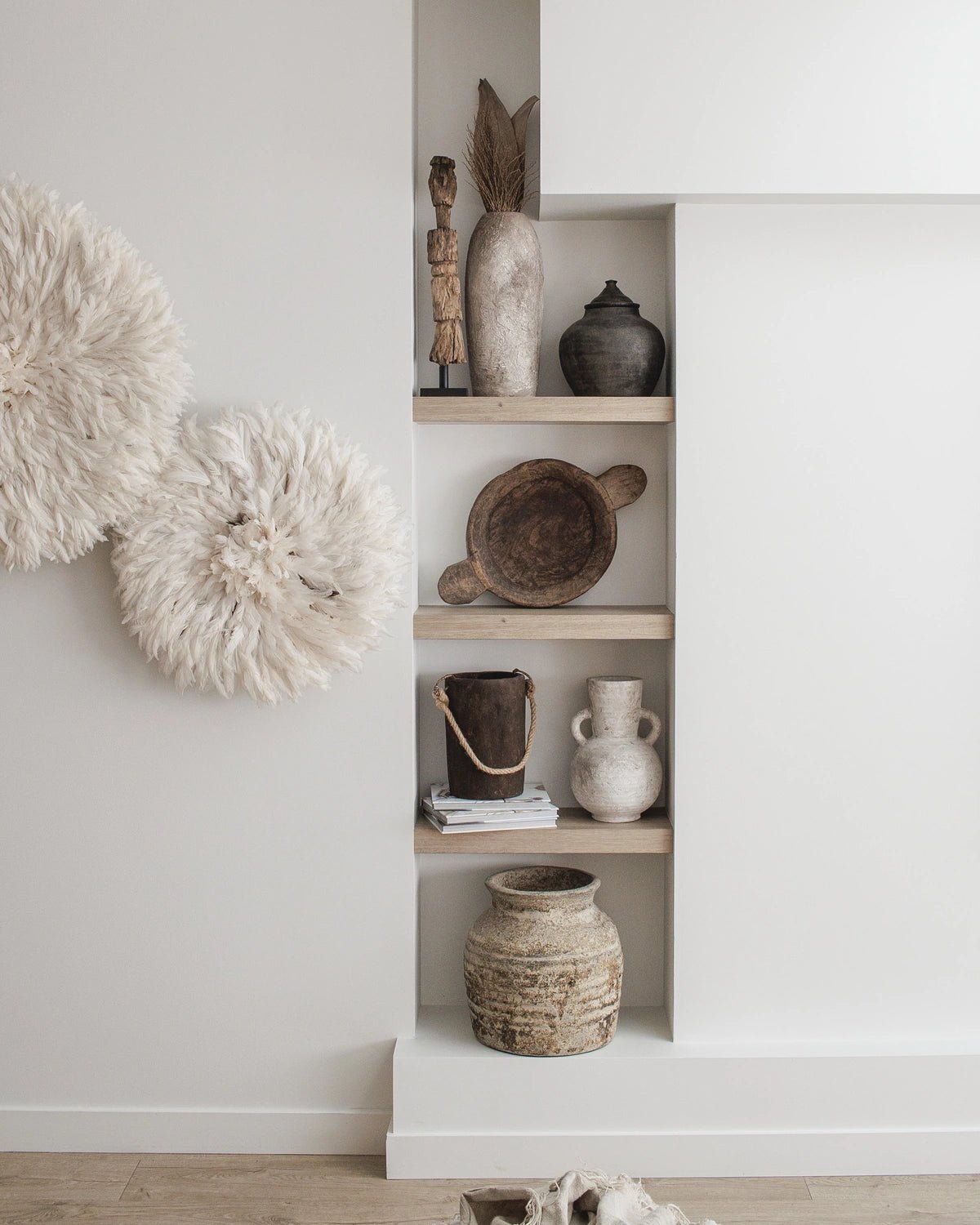 Vintage Indian Village Water Pot | Dark - Wander & Wild Home