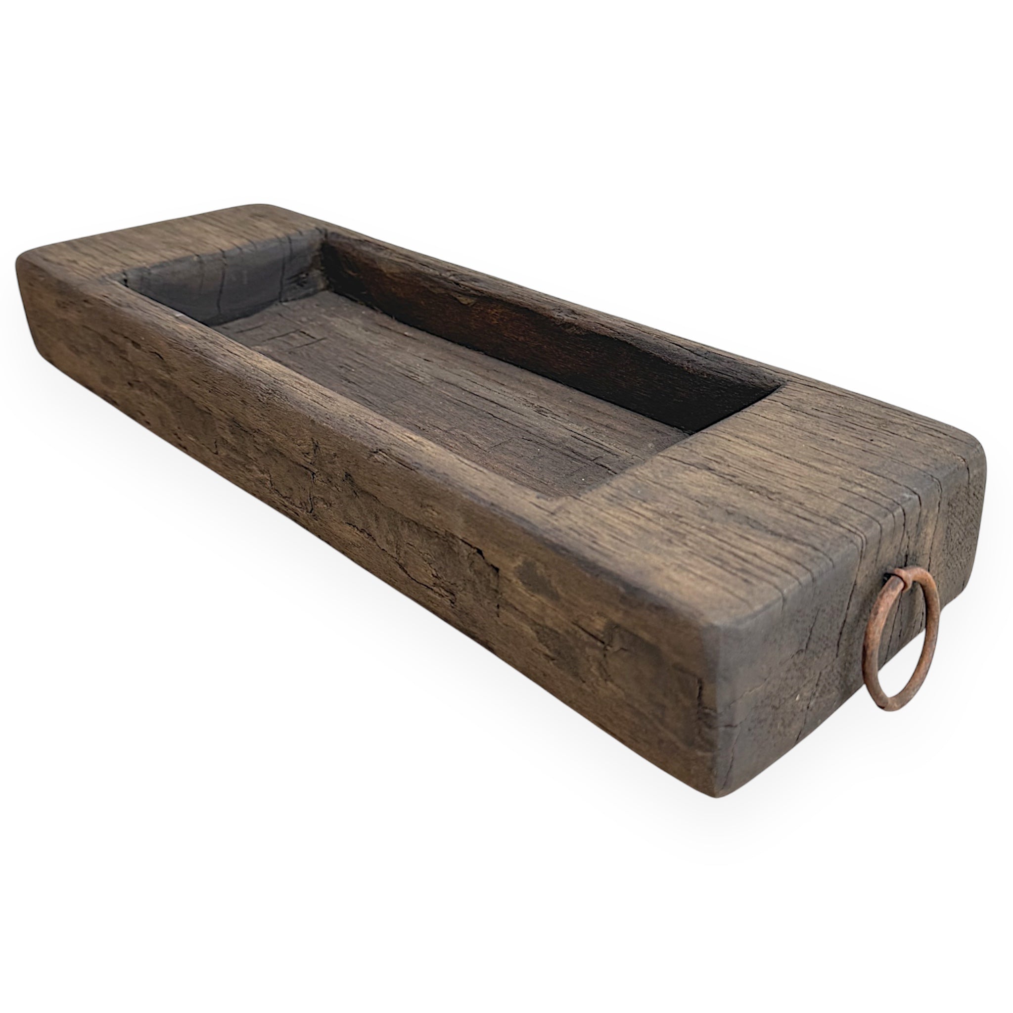 Vintage Indian Wooden Tray - Wabi - Wander & Wild Home