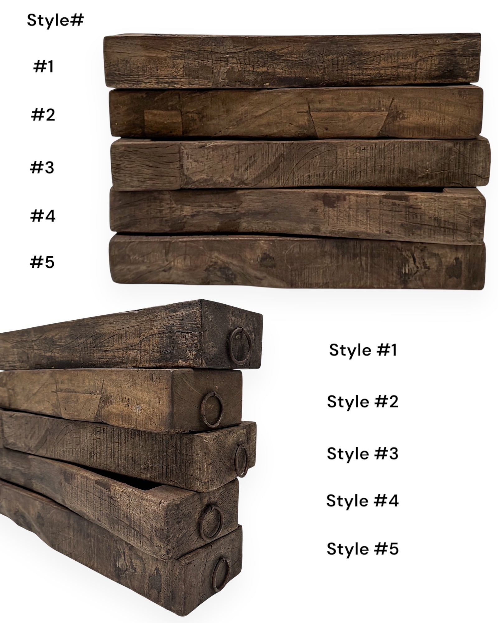 Vintage Indian Wooden Tray - Wabi - Wander & Wild Home