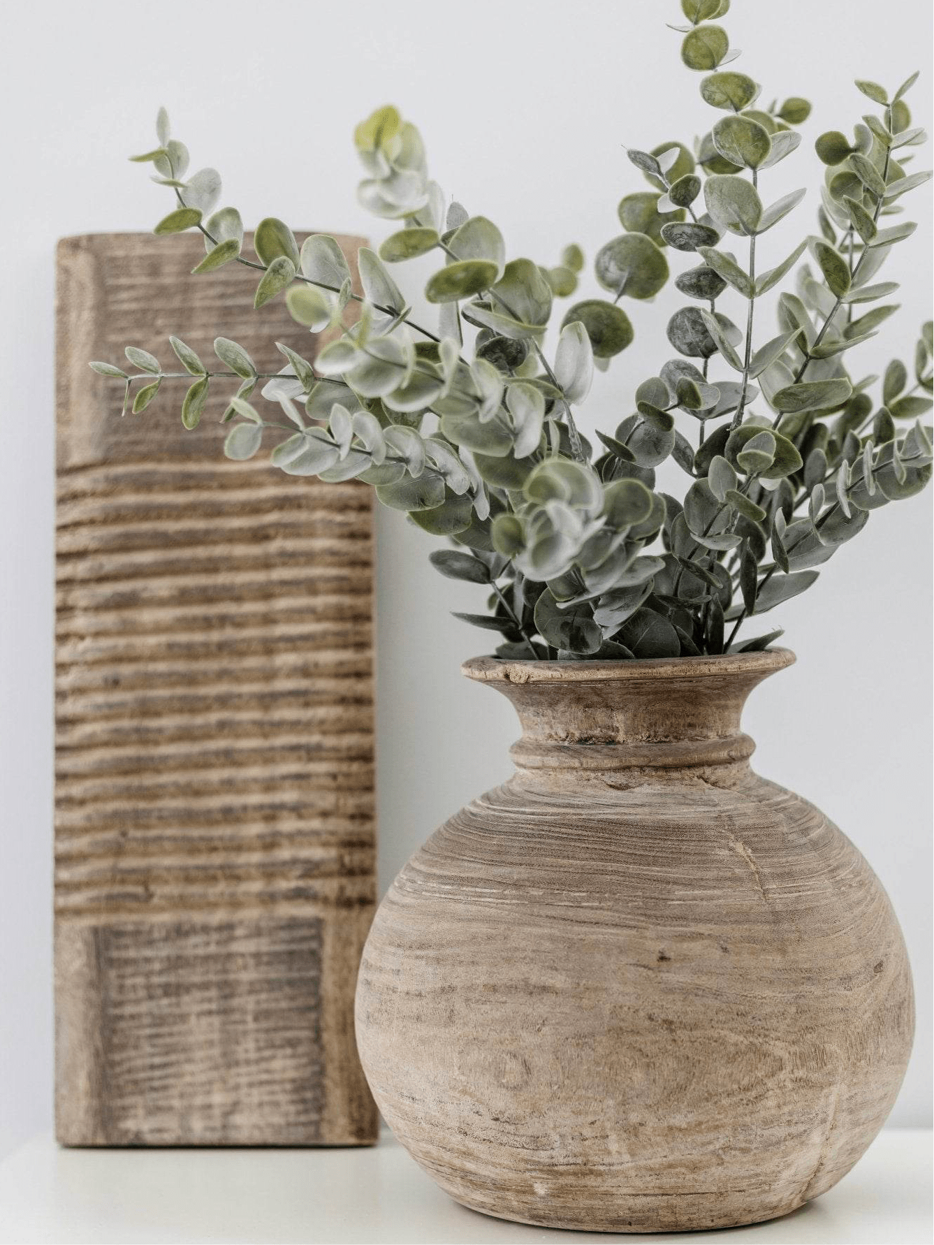 Vintage Matka Wooden Pot - Wander & Wild Home