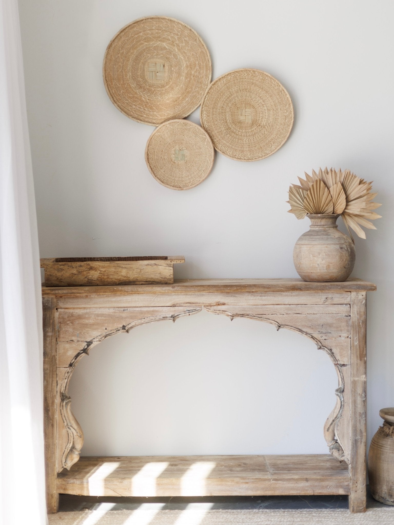 Vintage Matka Wooden Pot - Wander & Wild Home