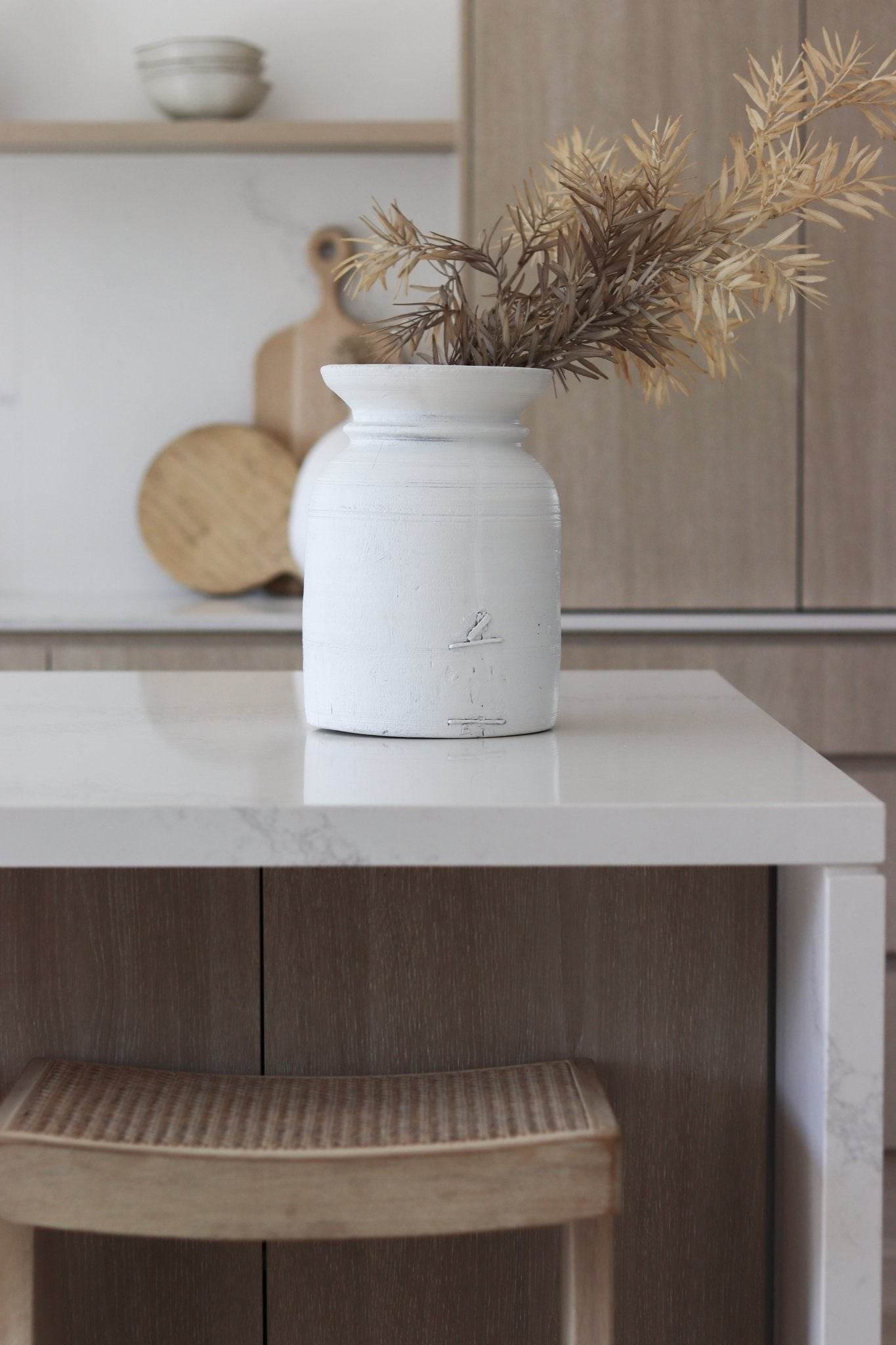 Vintage Nepali Pots | White - Wander & Wild Home