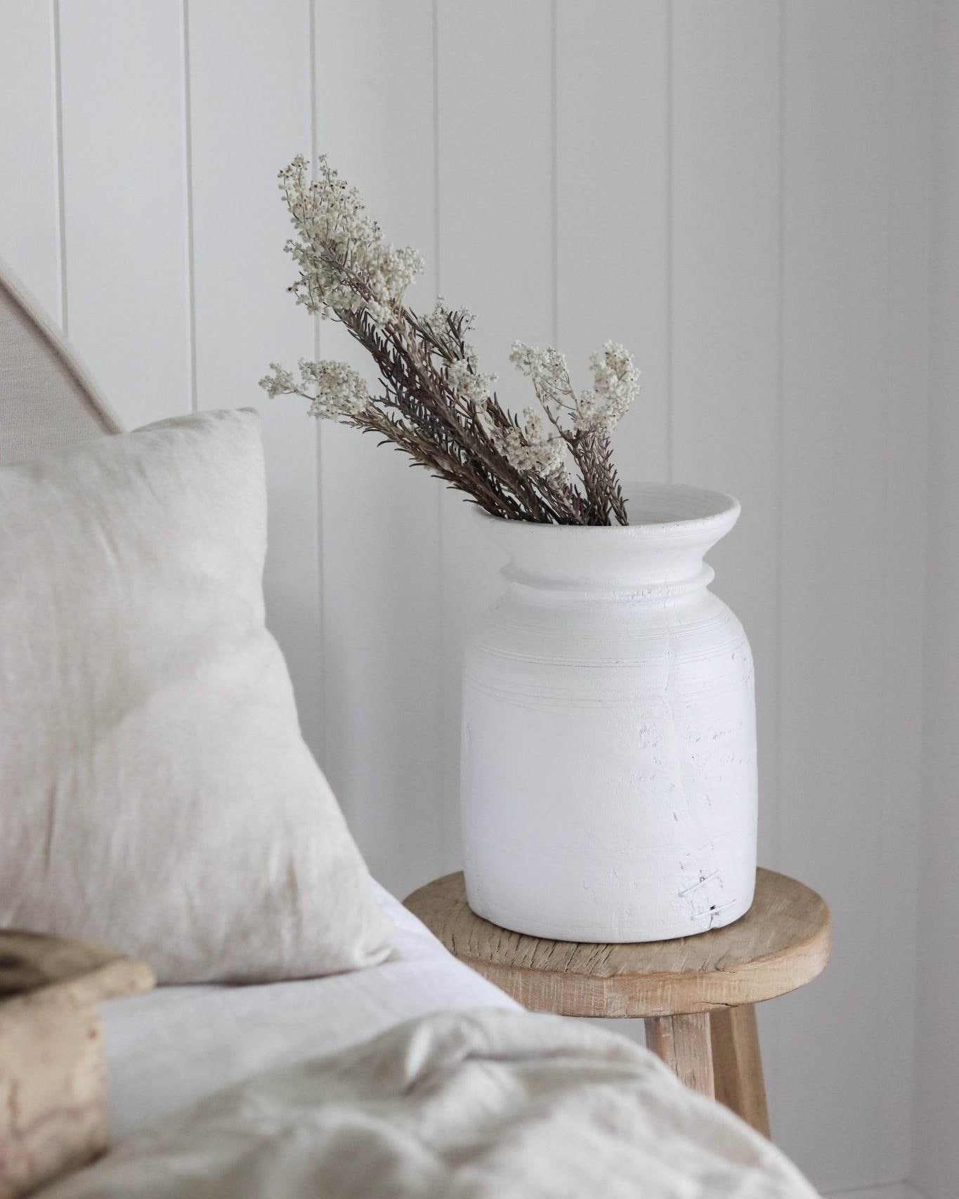 Vintage Nepali Pots | White - Wander & Wild Home