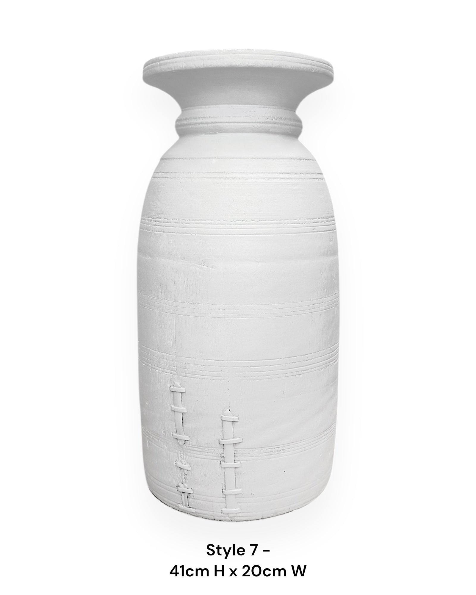 Vintage Nepali Pots | White - Wander & Wild Home