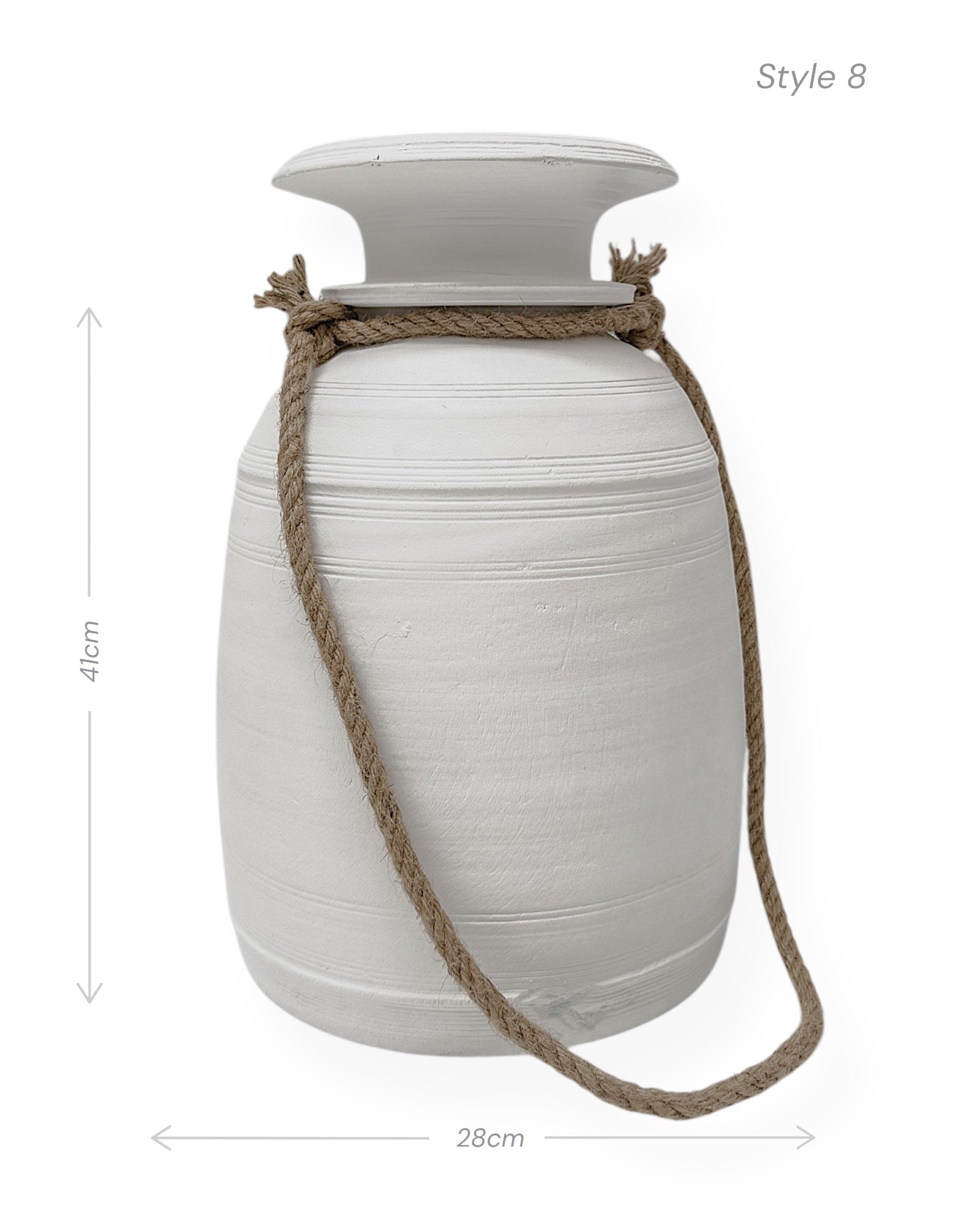 Vintage Nepali Pots | White - Wander & Wild Home