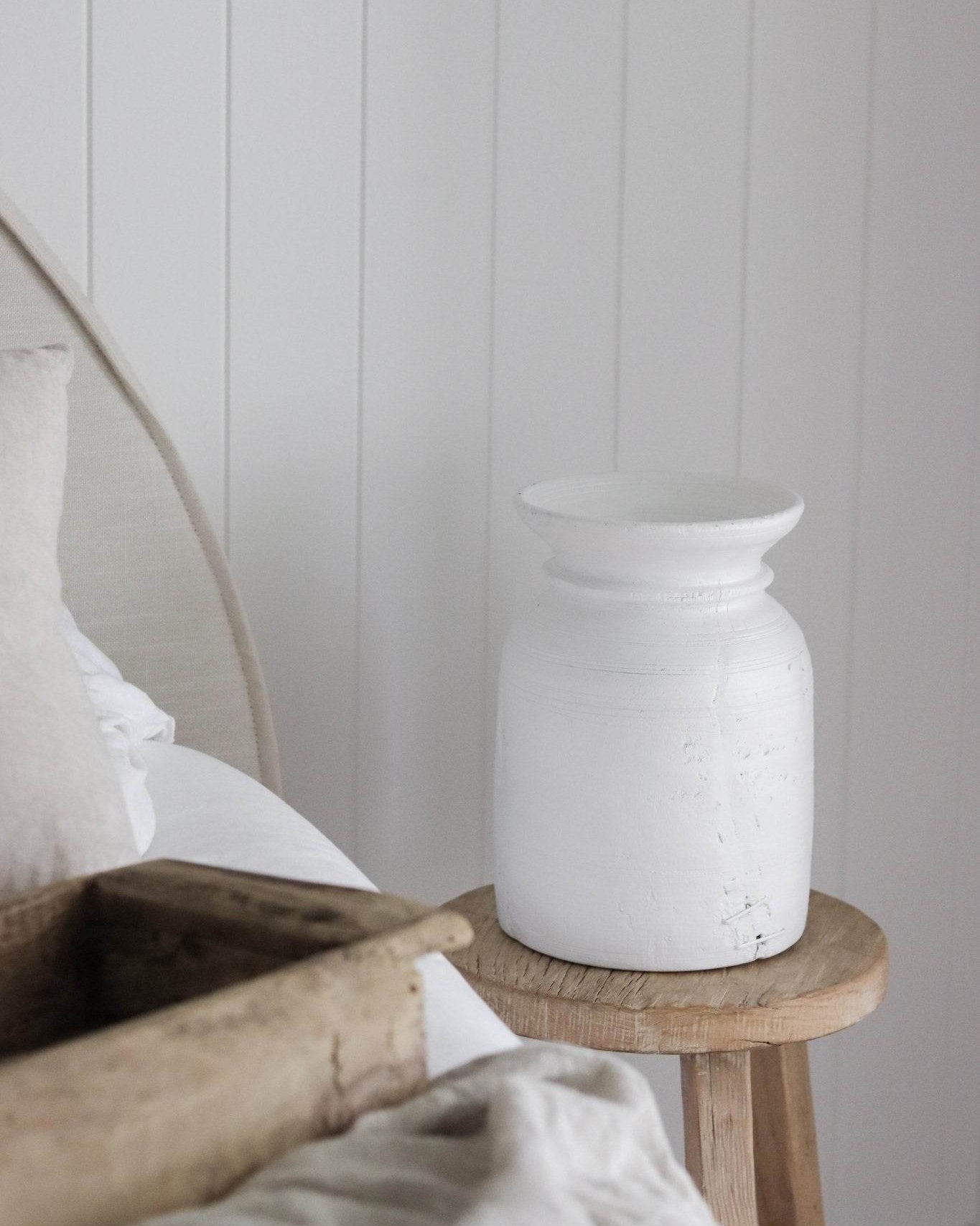 Vintage Nepali Pots | White - Wander & Wild Home