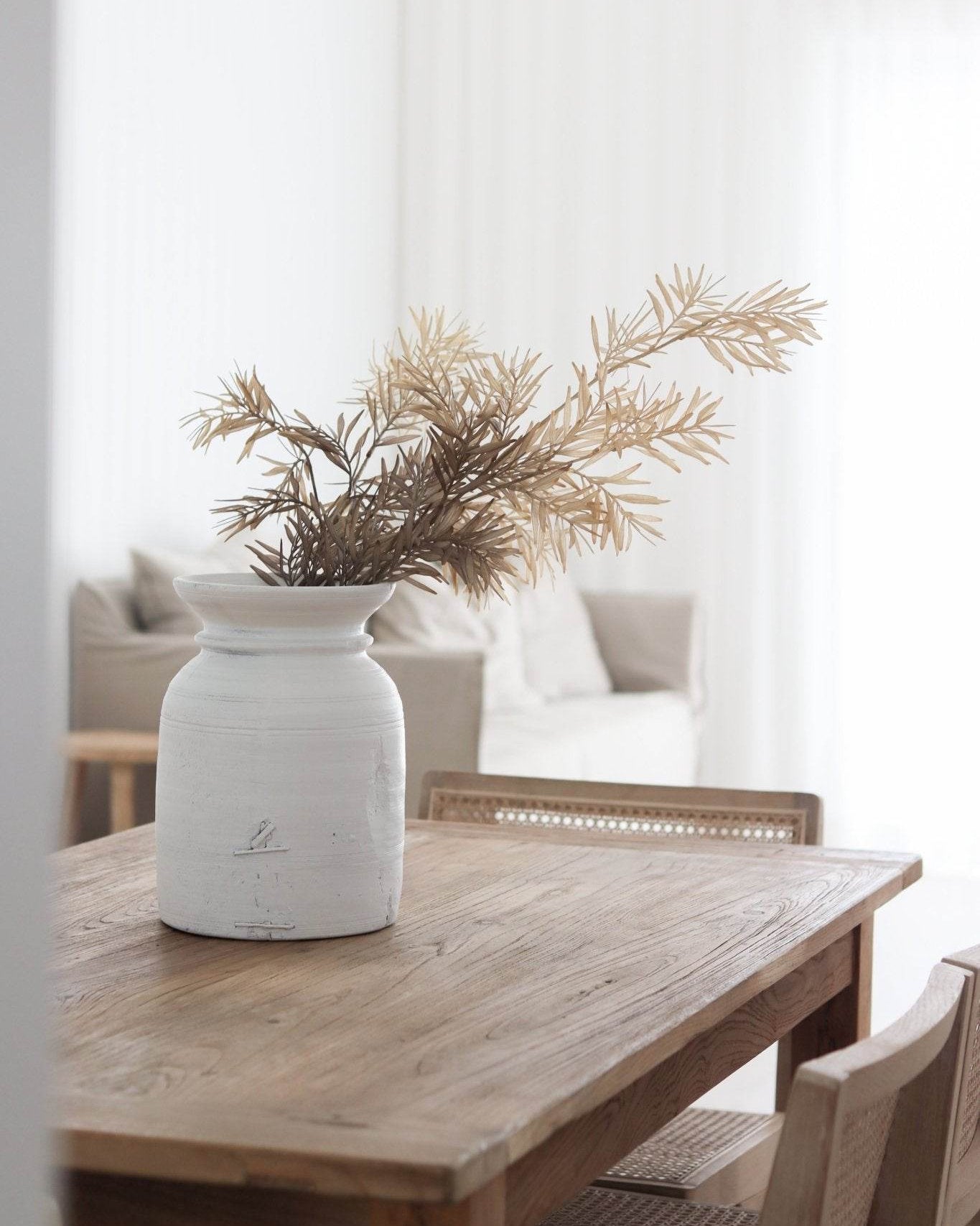 Vintage Nepali Pots | White - Wander & Wild Home