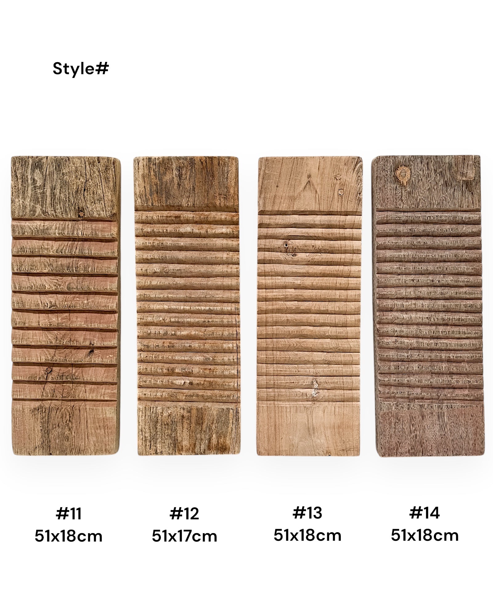 Vintage Wooden Washboard - Natural - Wander & Wild Home