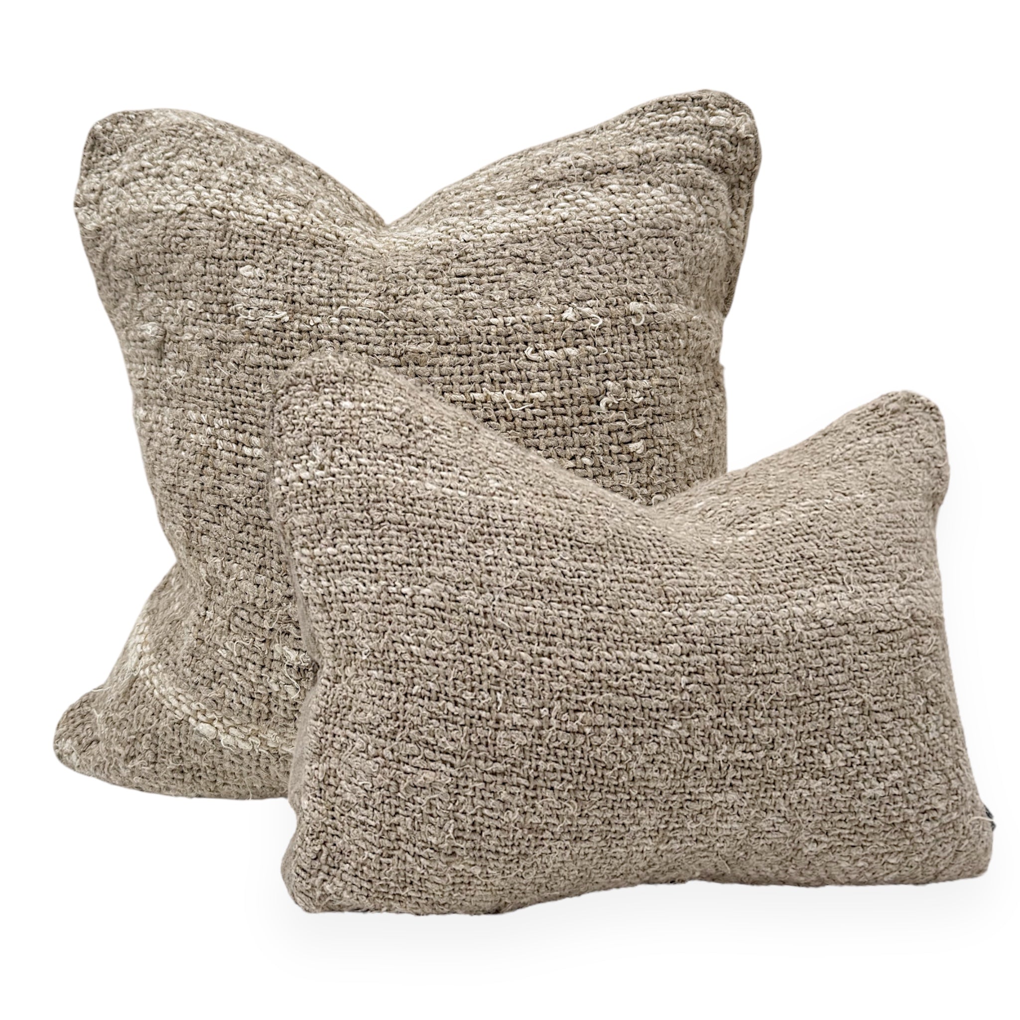 Wabi Recycled Linen Cushion - Natural - Wander & Wild Home