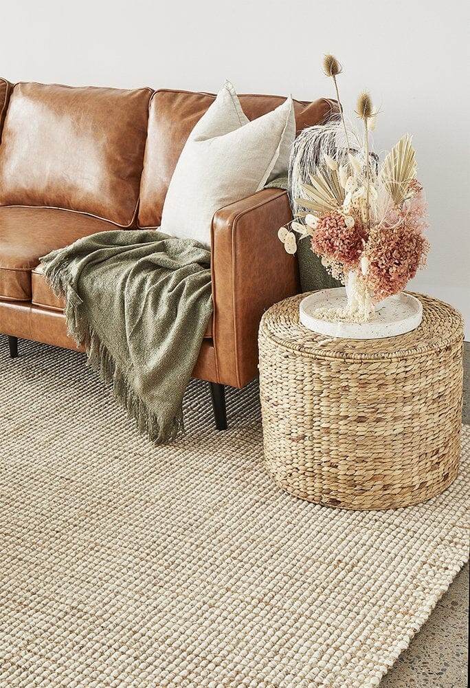 Arabella Jute & Wool Rug | Natural - Wander & Wild Home
