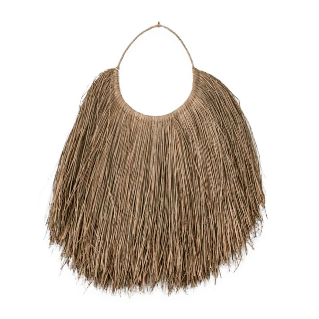 Image showcasing Ayita Seagrass Wall Hanging – Handcrafted Natural Decor – Wander & Wild ...