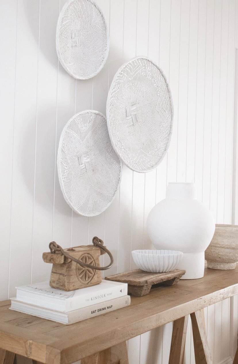Binga Baskets -White - Wander & Wild Home