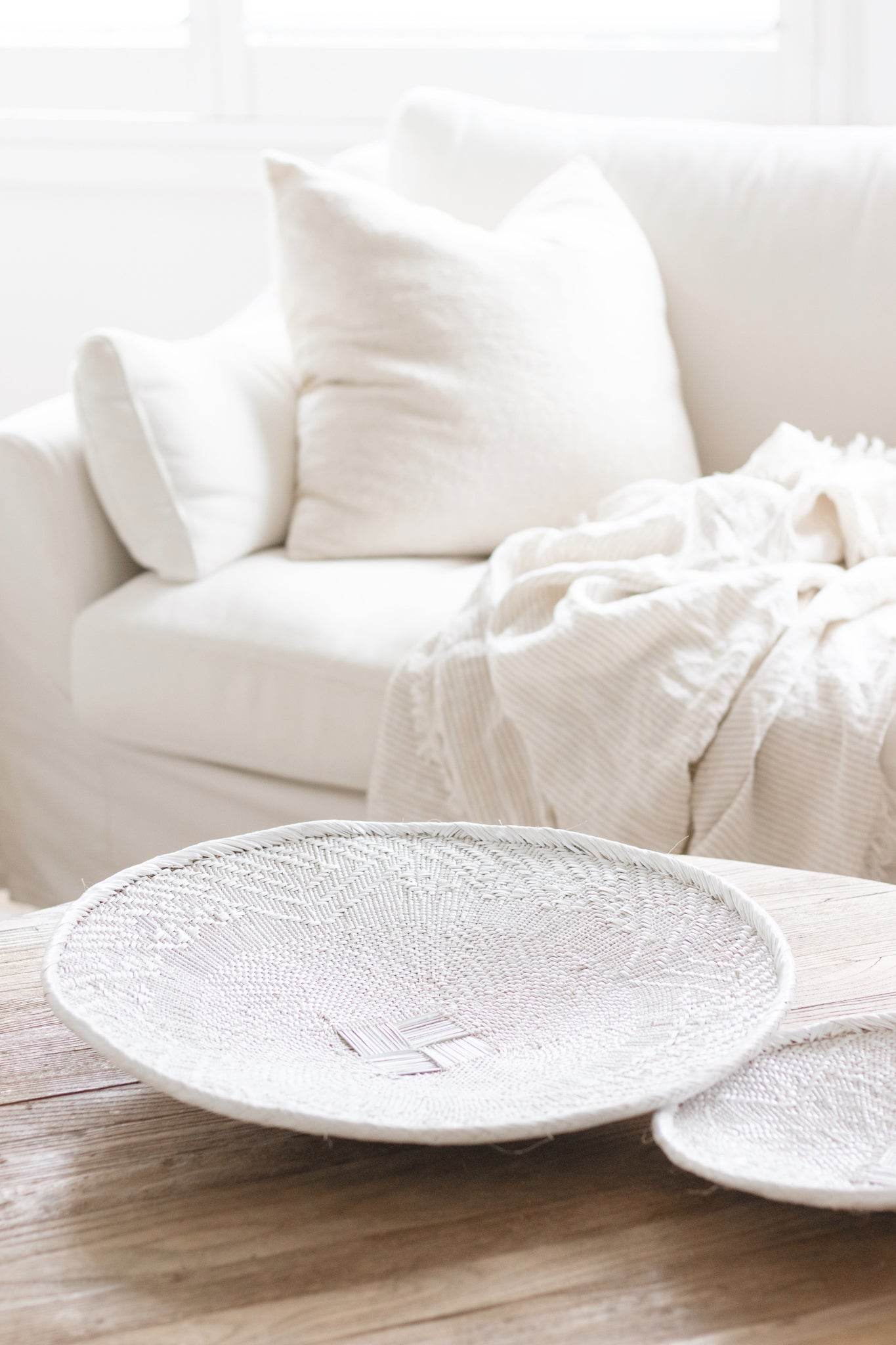 Binga Baskets -White - Wander & Wild Home