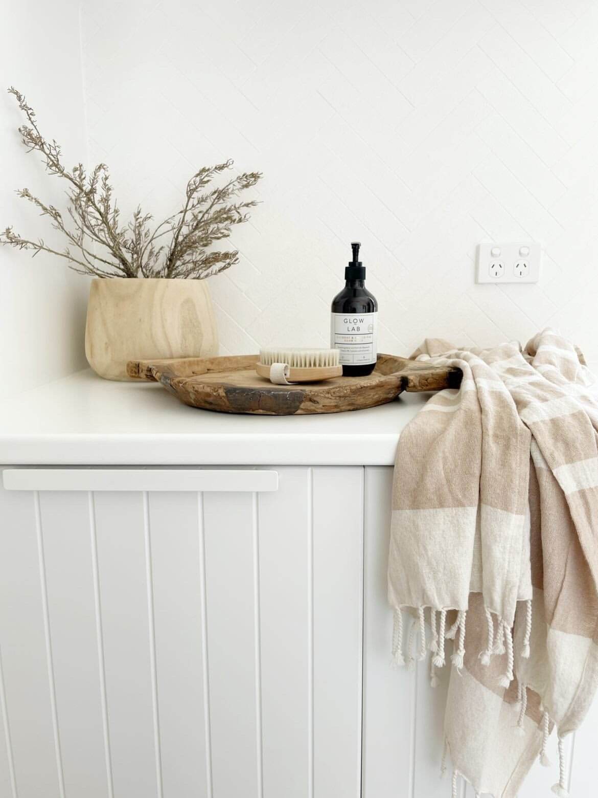 Indian Wooden Parat Plate - Wander & Wild Home