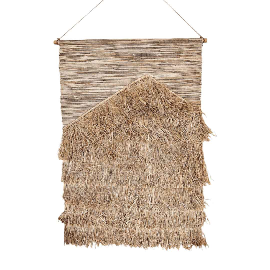 Kailani Woven Jute & Raffia Wall Hanging