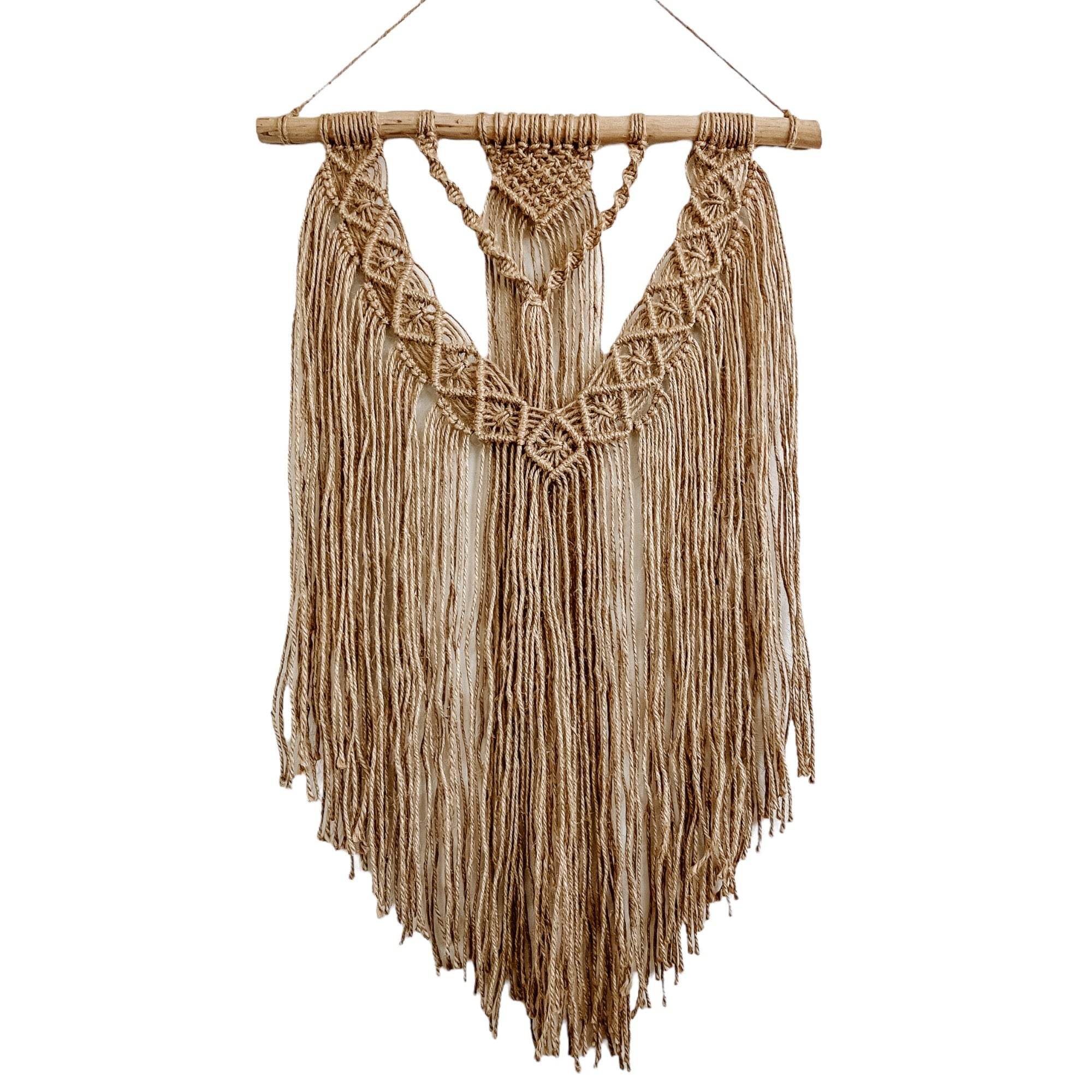 Alora Jute Macrame Hanging - Wander & Wild Home