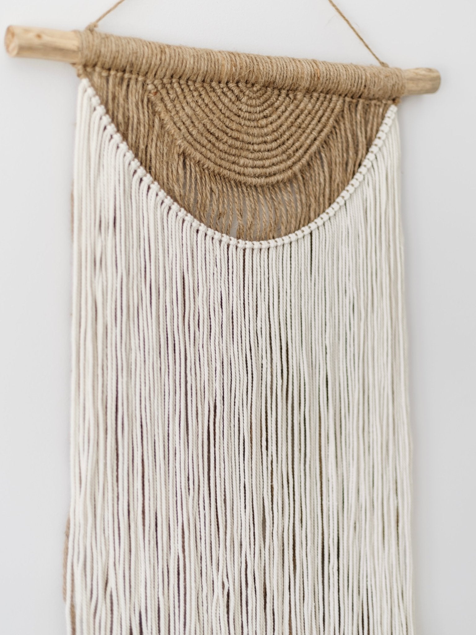 Aluna | Jute & Cotton Wall Hanging - Wander & Wild Home