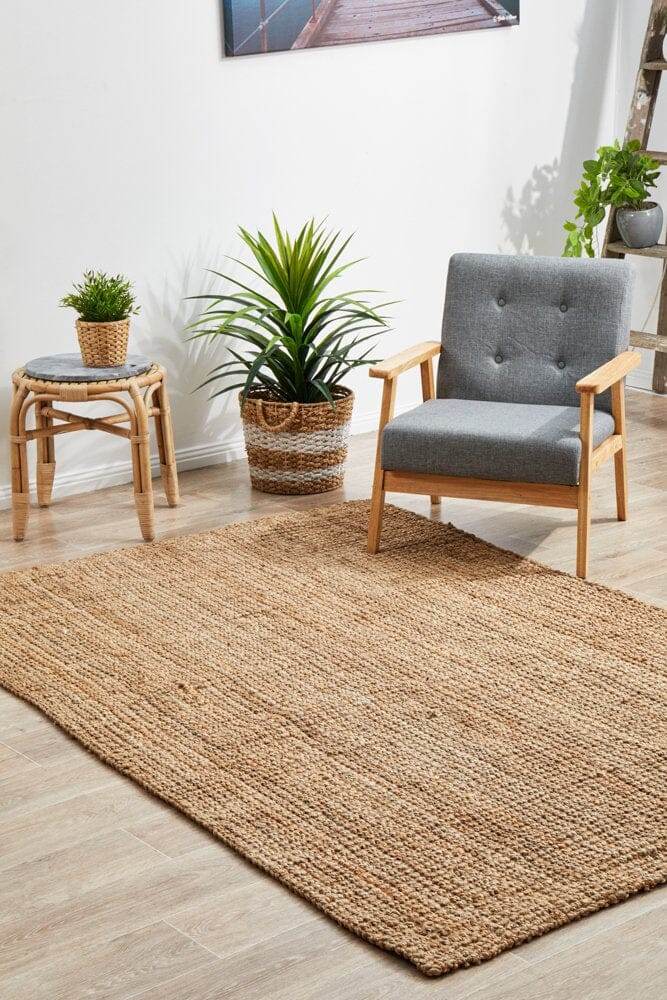 Atrium Barker Jute Rug | Natural - Wander & Wild Home