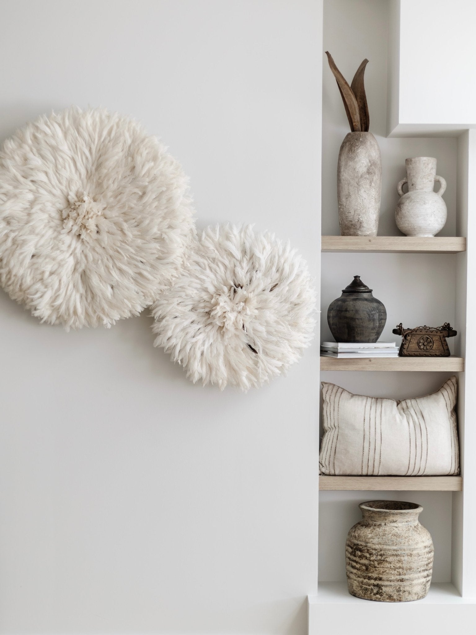 Bamileke Juju - Natural White - Wander & Wild Home