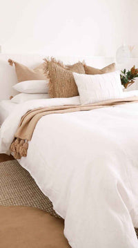 Classic Moroccan Pom Pom Throw - Caramel - Wander & Wild Home