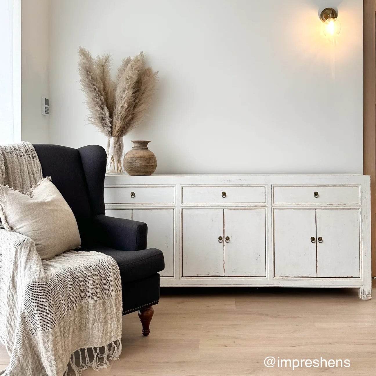 Clove Rustic Linen Throw -Natural - Wander & Wild Home