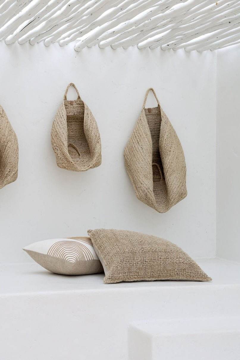 Dantè Rustic Hand-loomed Linen Cushion - Wander & Wild Home