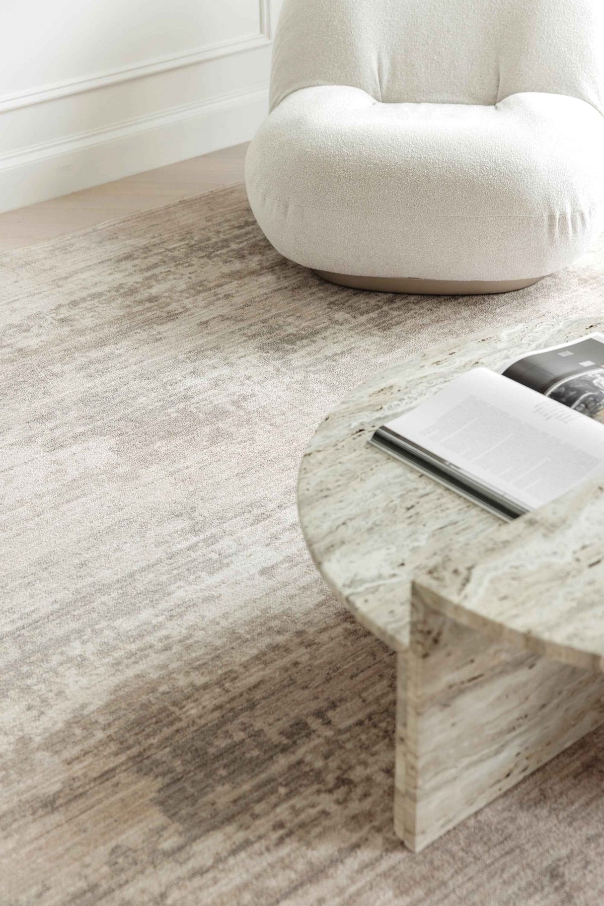 Darren Palmer Morgana Rug | Stone - Wander & Wild Home