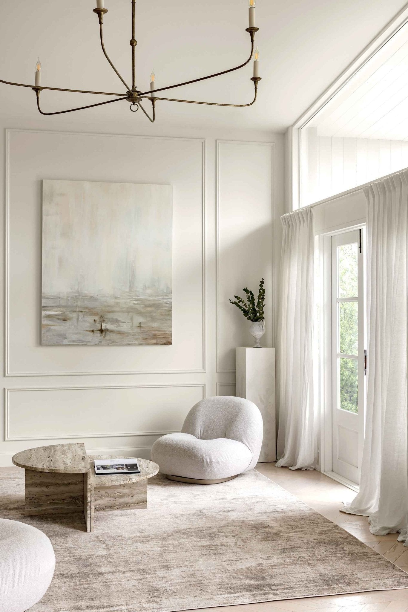 Darren Palmer Morgana Rug | Stone - Wander & Wild Home