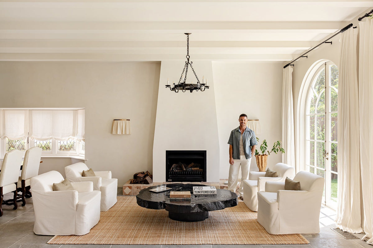 Darren Palmer Plaid Rug | Sandstone - Wander & Wild Home